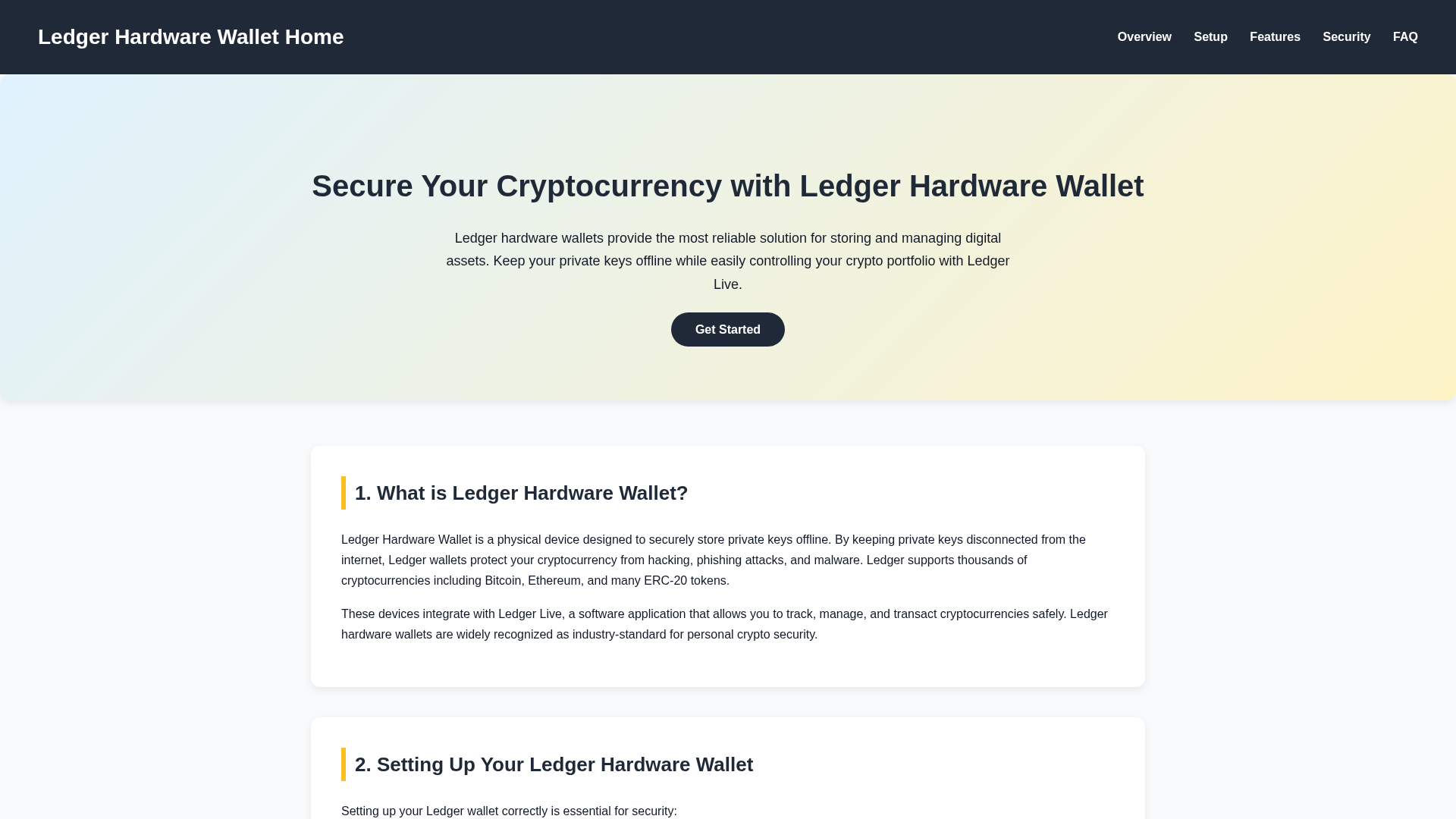Screenshot of ledgezvstart-wallet.pages.dev