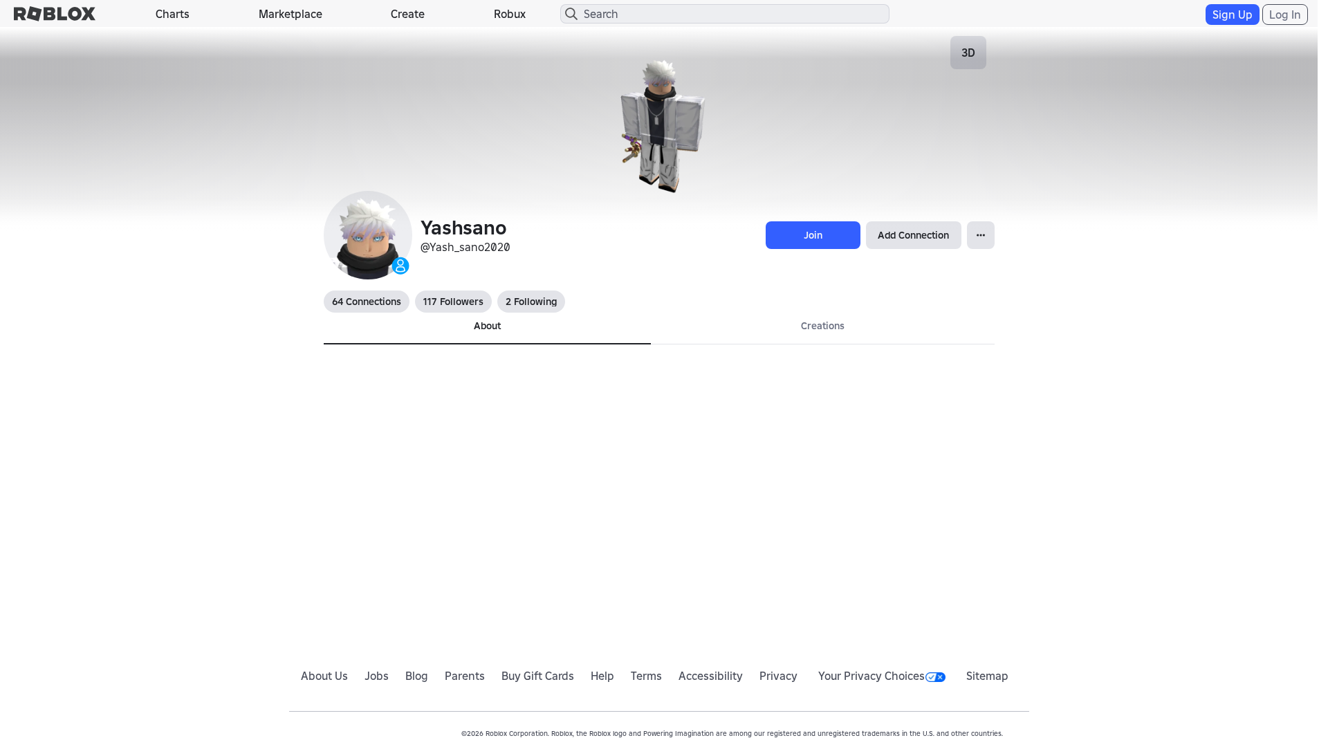 Screenshot of www.roblox.com.bi