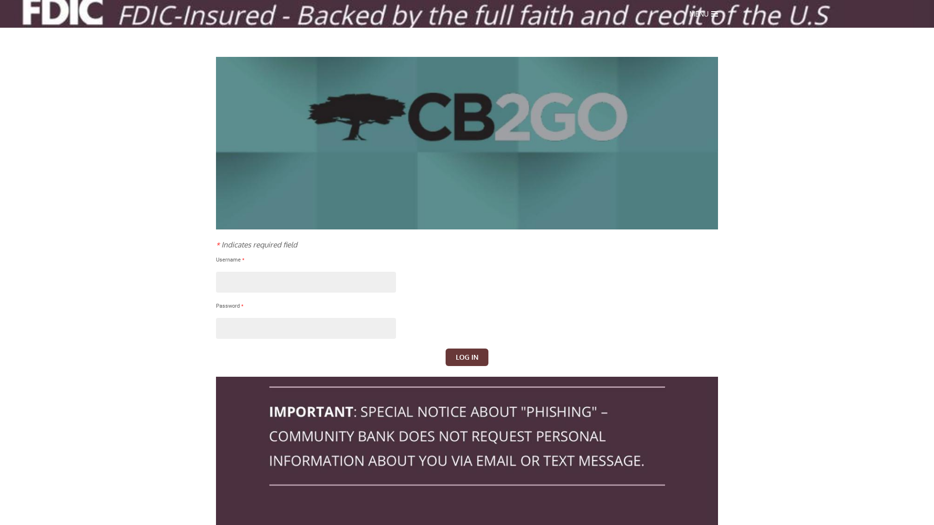 Screenshot of communitycb2goonline.weebly.com