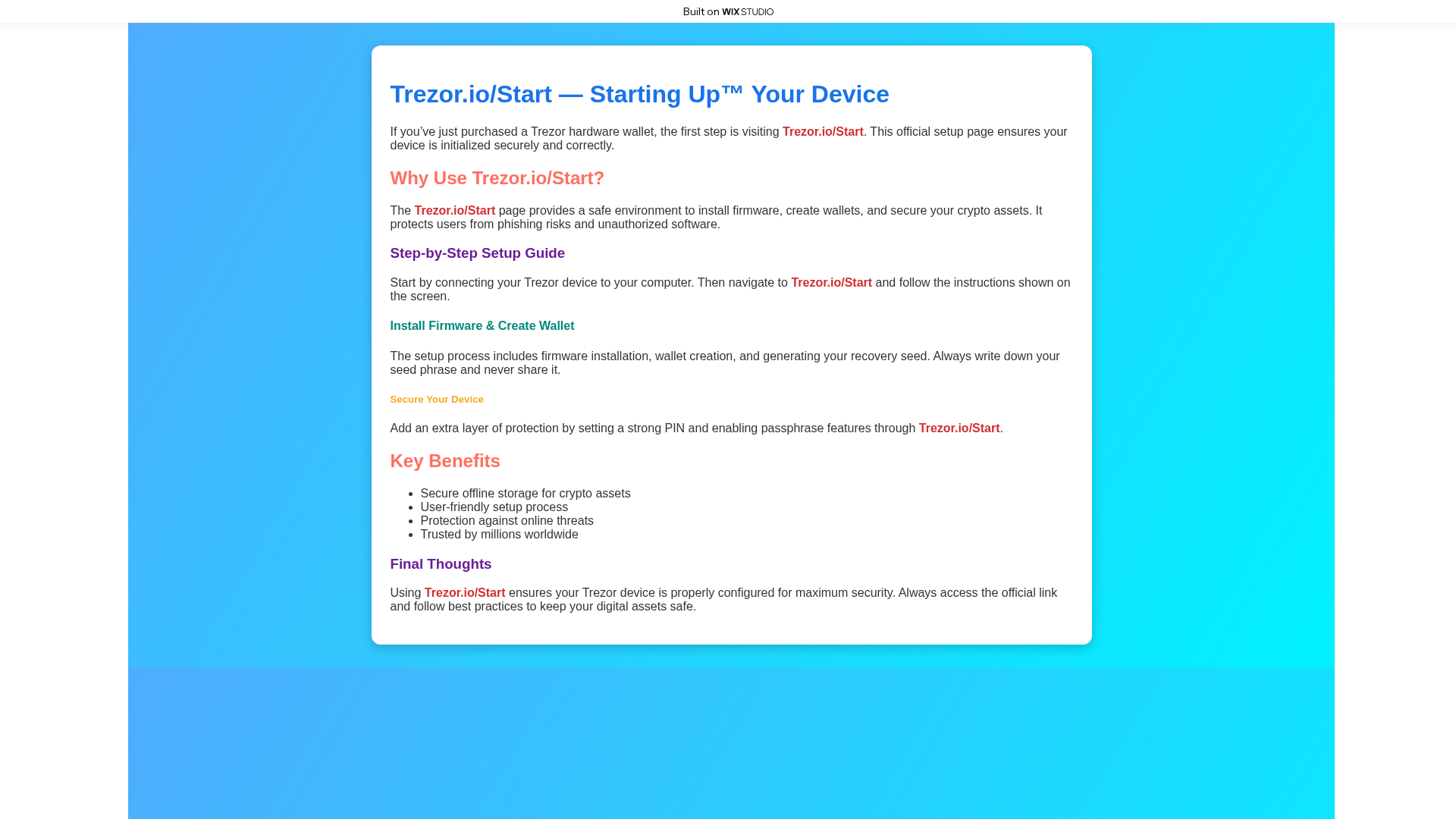 Screenshot of learnhome.wixstudio.com