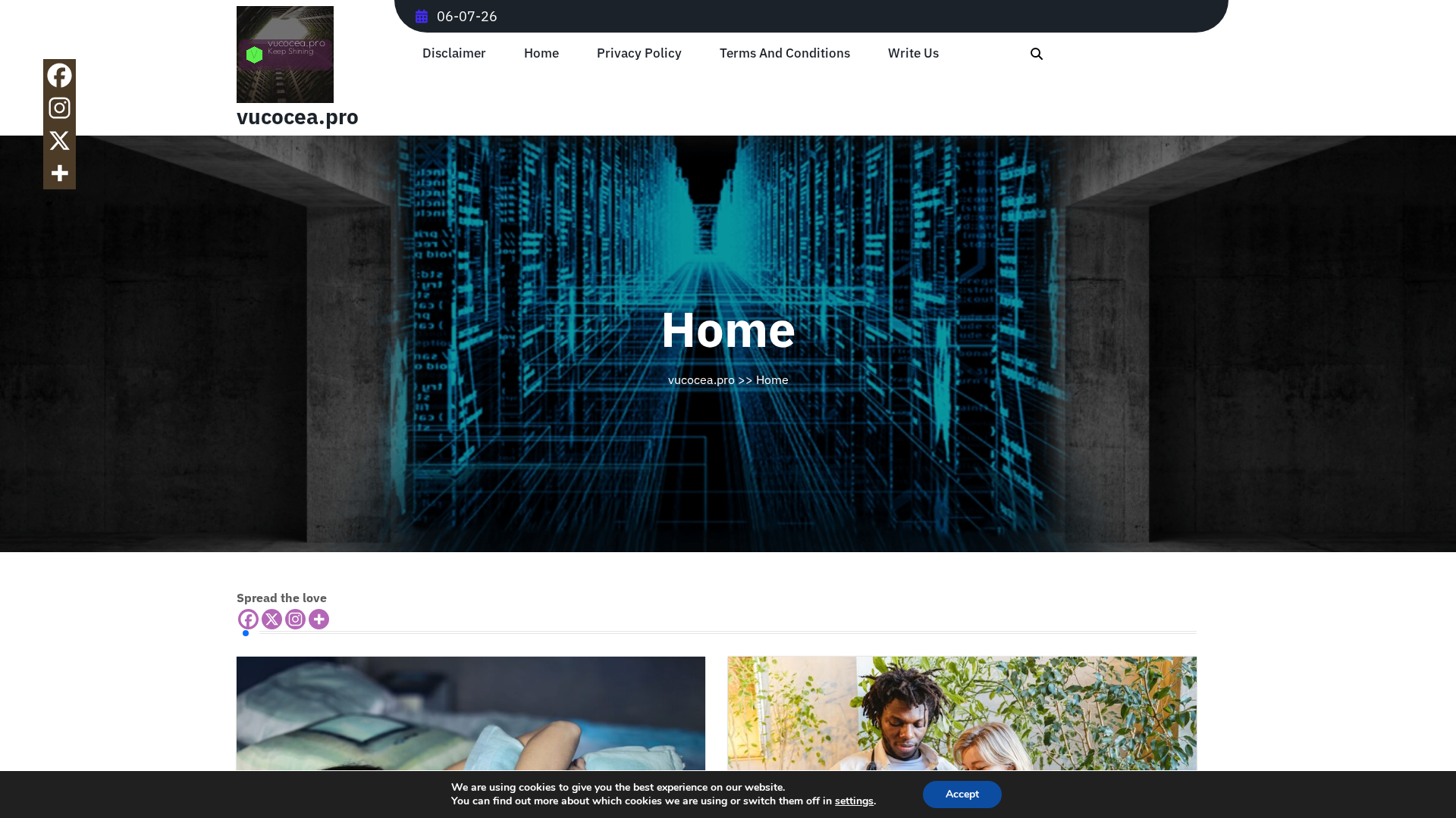 Screenshot of vucocea.pro