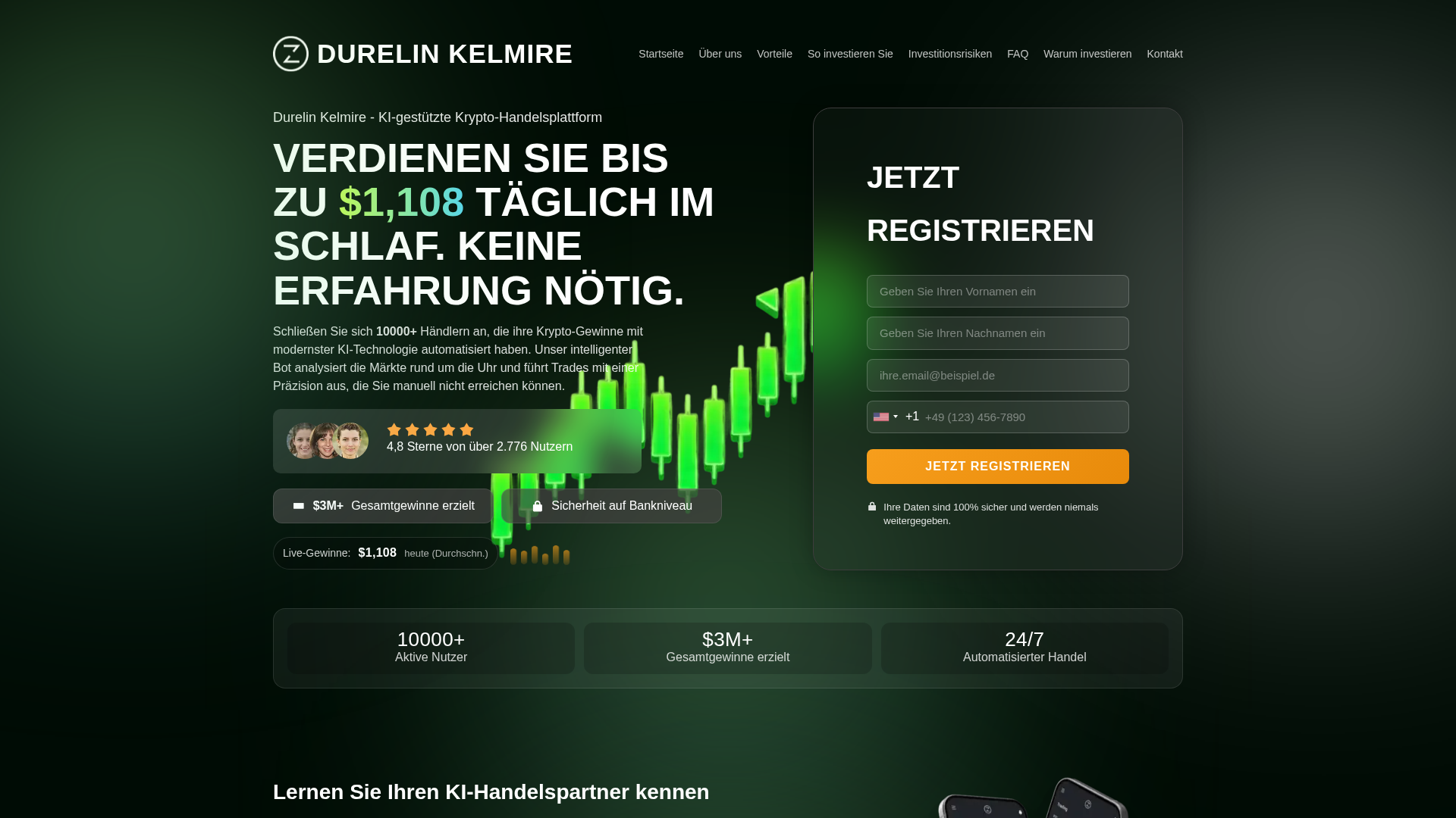 Screenshot of durelinkelmire.com