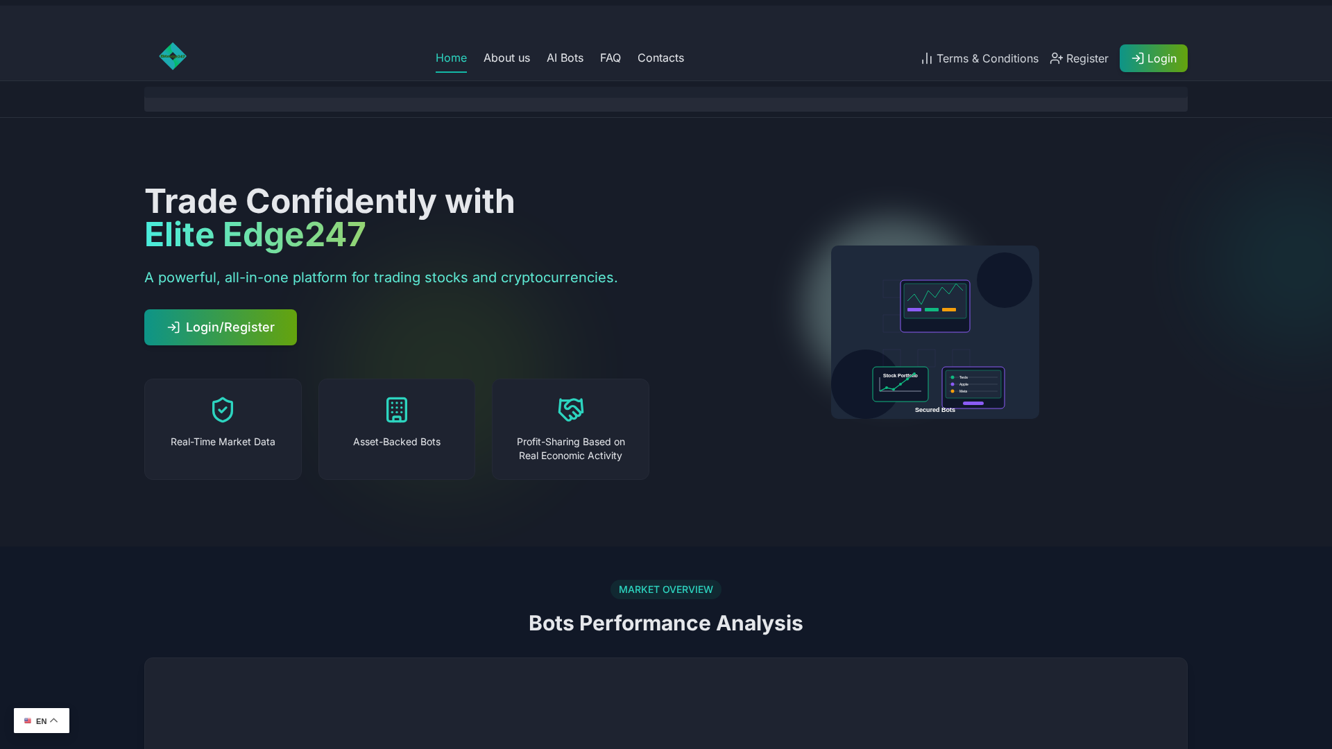 Screenshot of eliteedge247.com