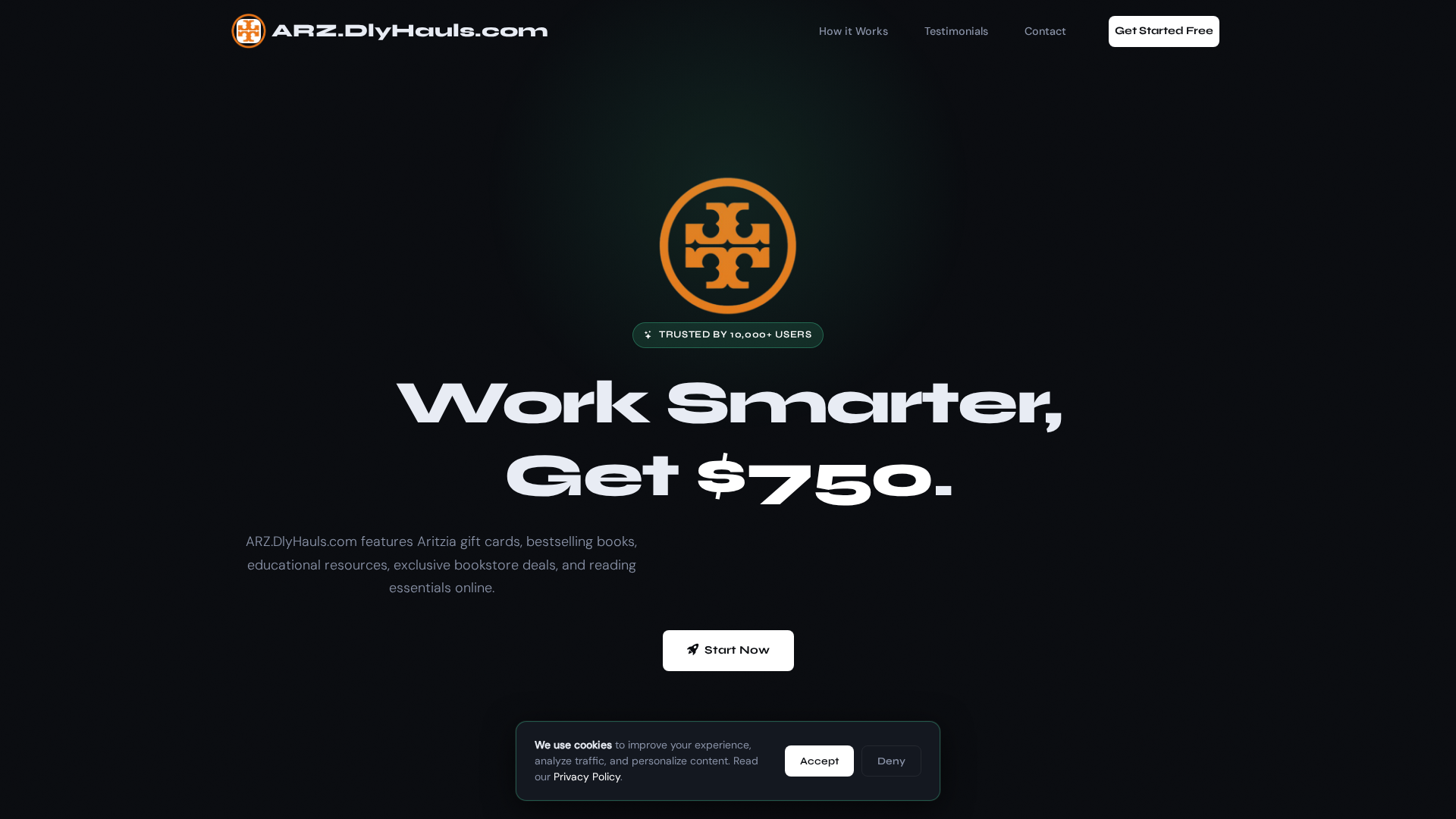 Screenshot of arzdlyhauls.site