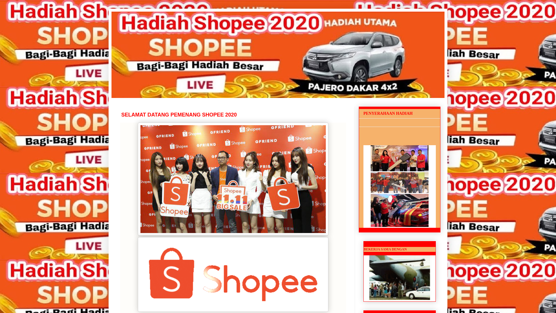 Screenshot of undian-shopee426.blogspot.com