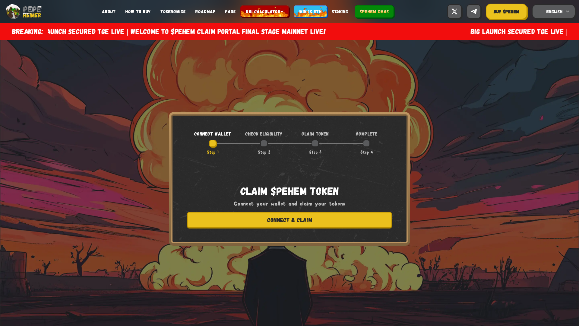 Screenshot of pepeheimer-claimlive.pages.dev