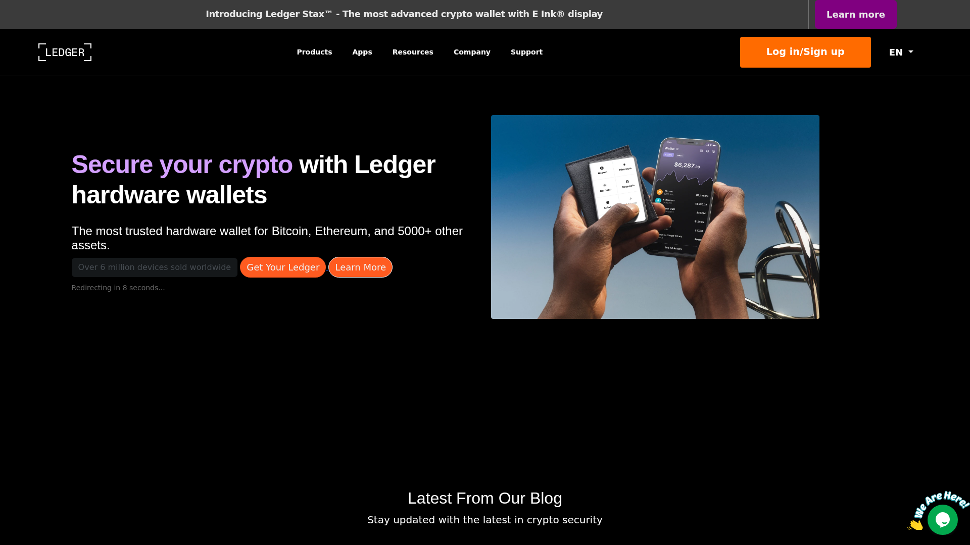 Screenshot of start-ledger-com-encryption.vercel.app