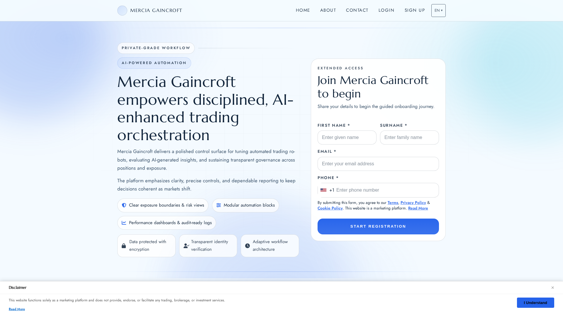 Screenshot of merciagaincroft.digital