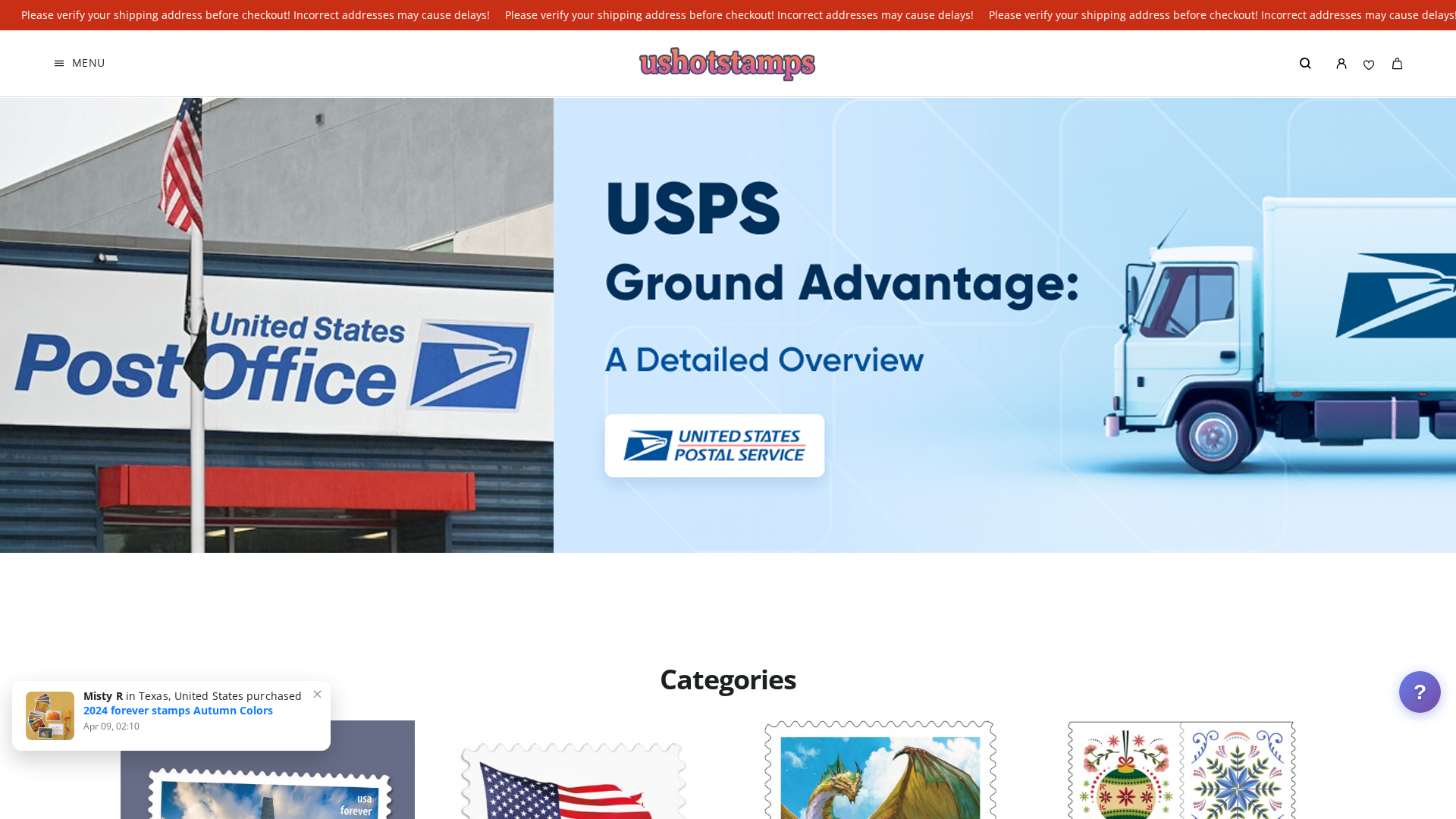 Screenshot of www.stampsavers.com