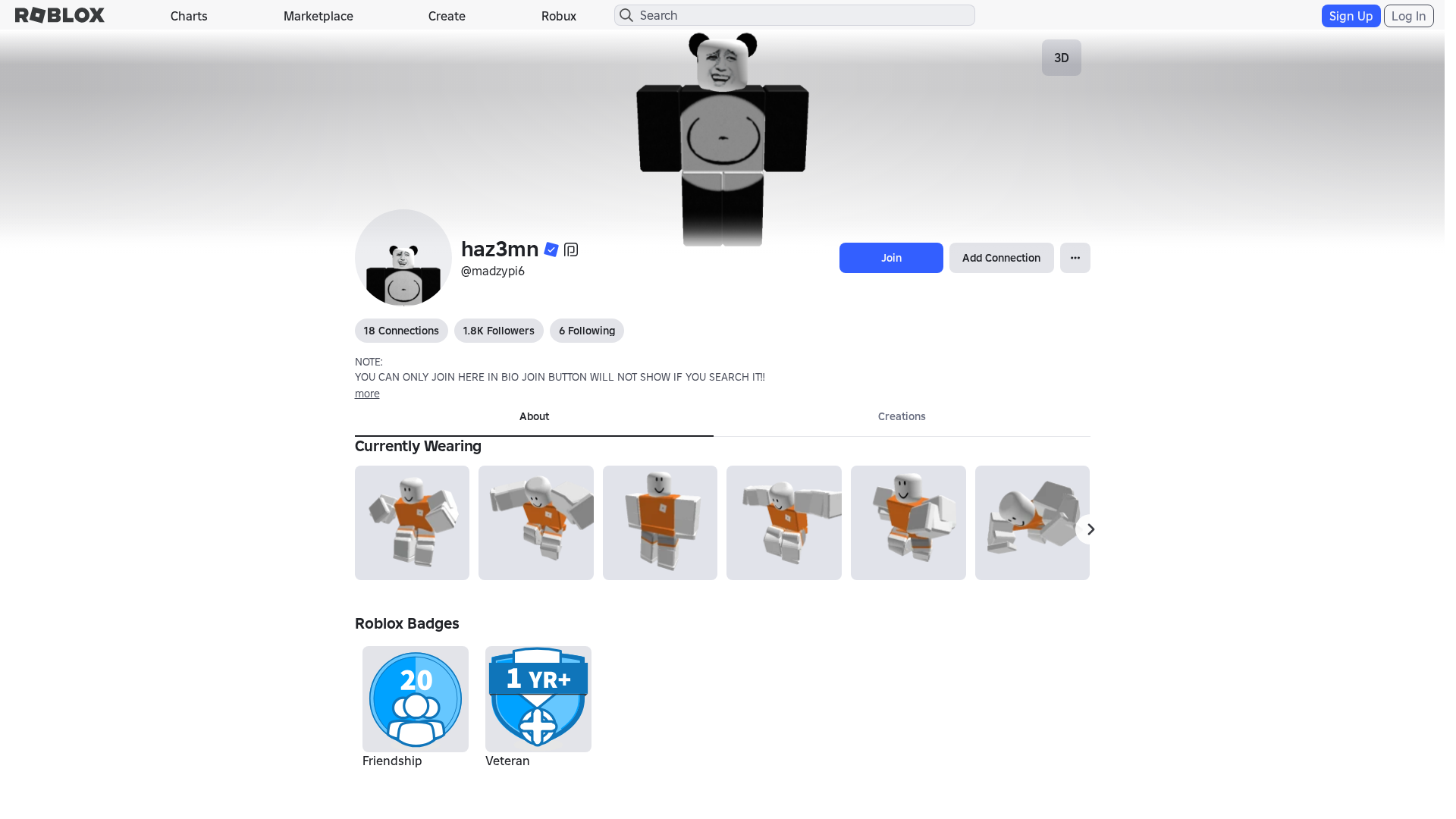 Screenshot of www.roblox.com.ml