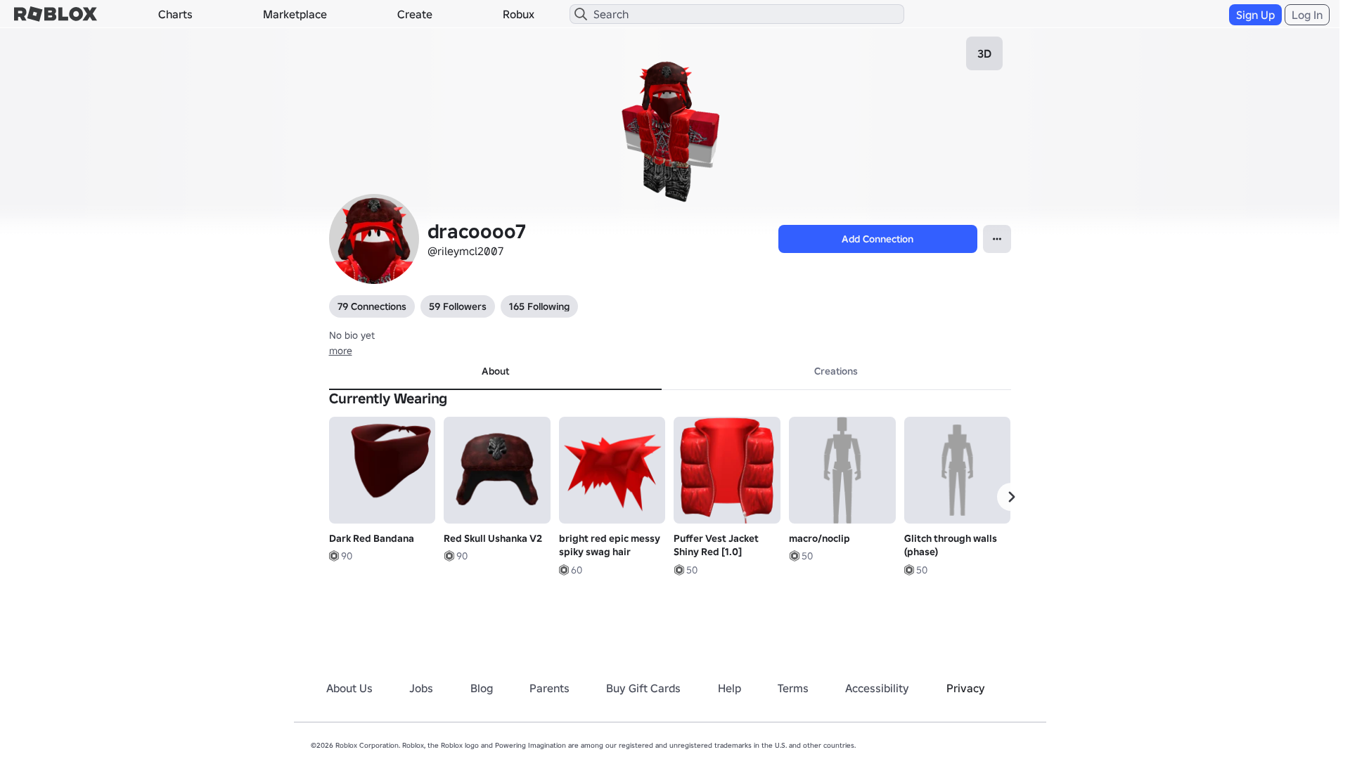 Screenshot of www.roblox.com.ml