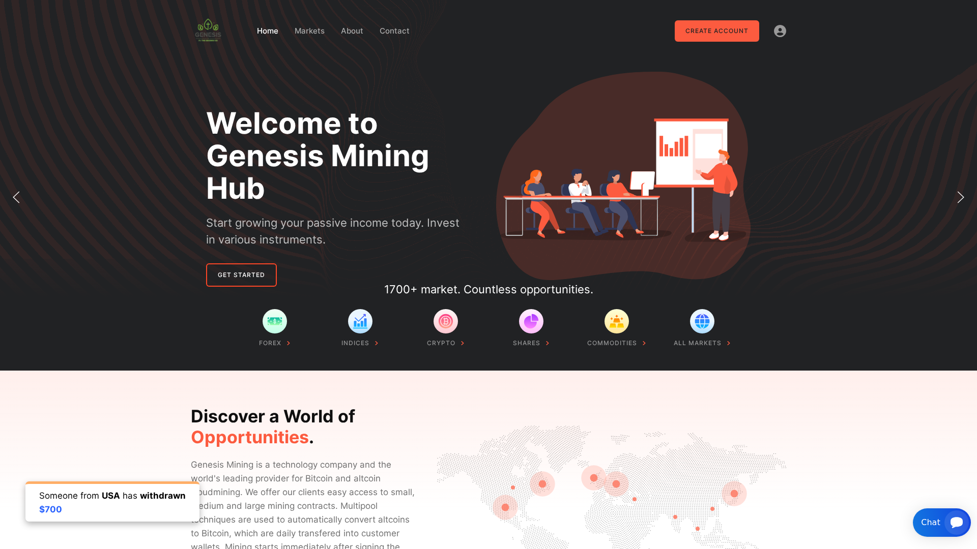 Screenshot of gmininghub.com