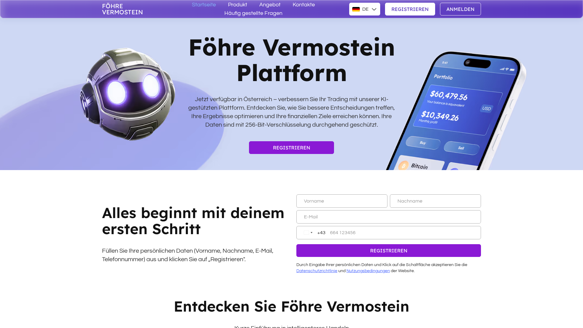 Screenshot of fohrevermostein.com