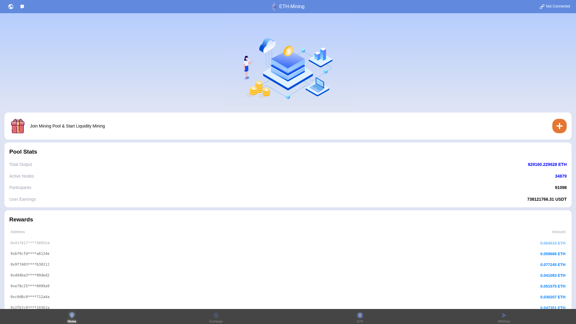 Screenshot of eth-mk3.vip