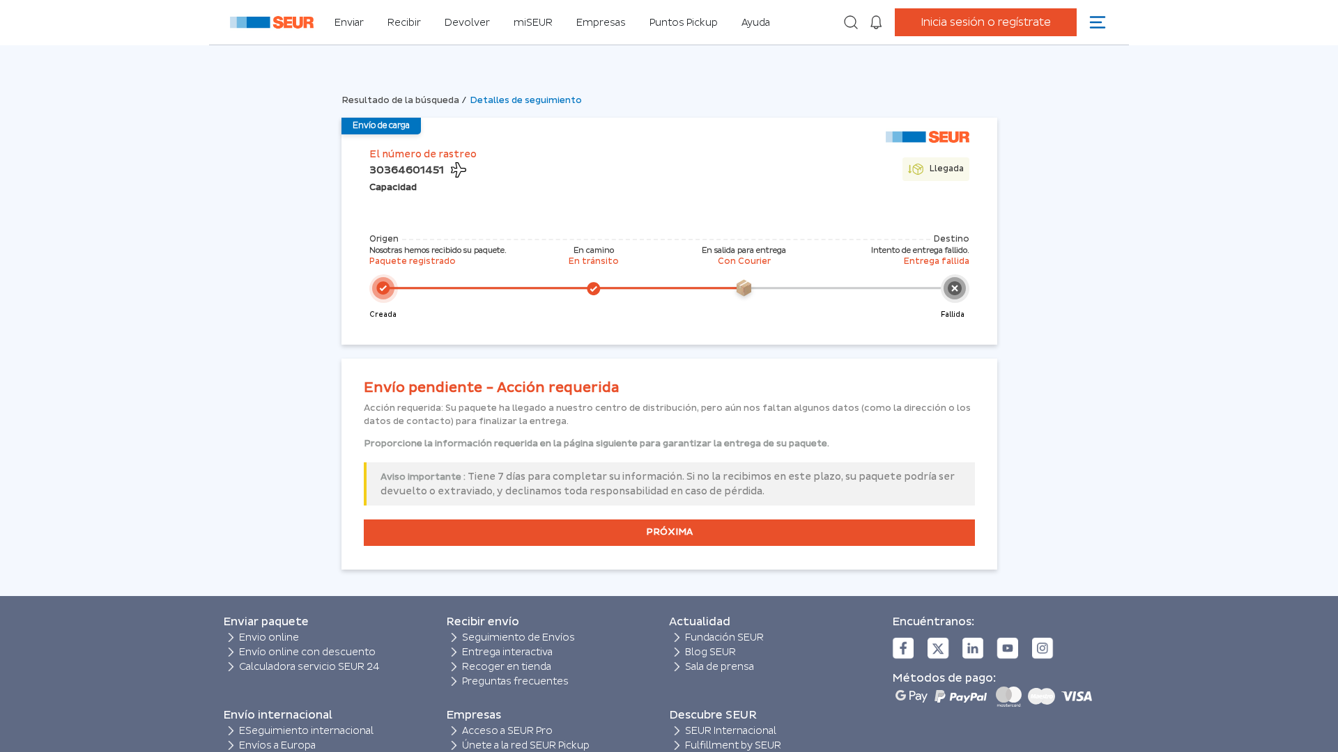 Screenshot of info-seur.eu