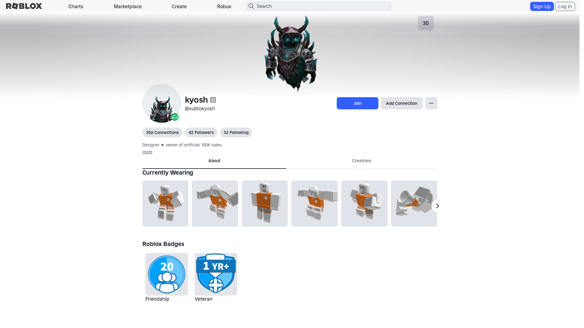 Screenshot of www.roblox.com.mu
