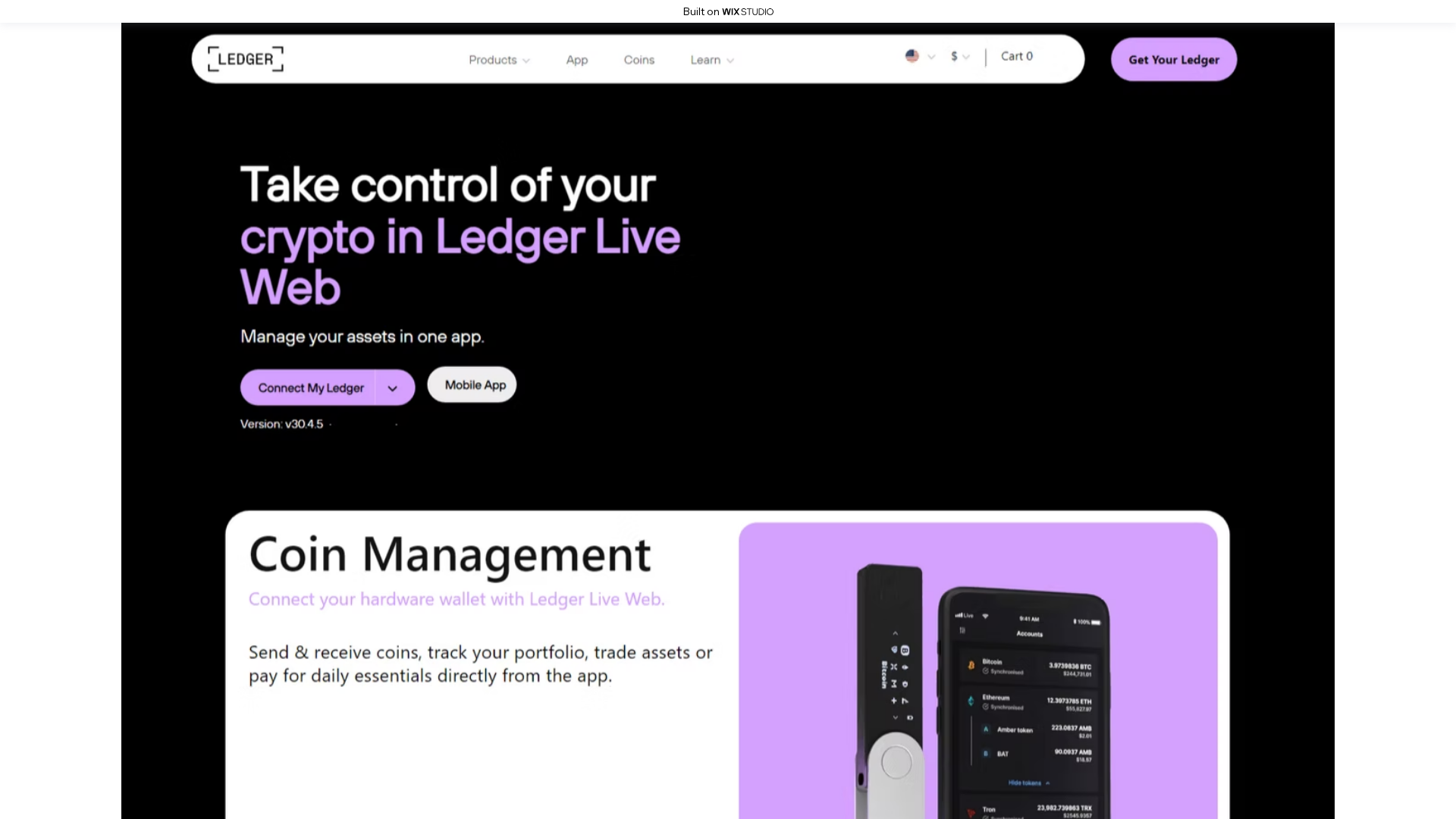 Screenshot of desktop-startdcom.wixstudio.com