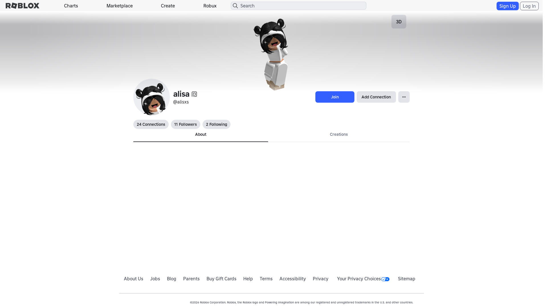 Screenshot of www.roblox.com.bi
