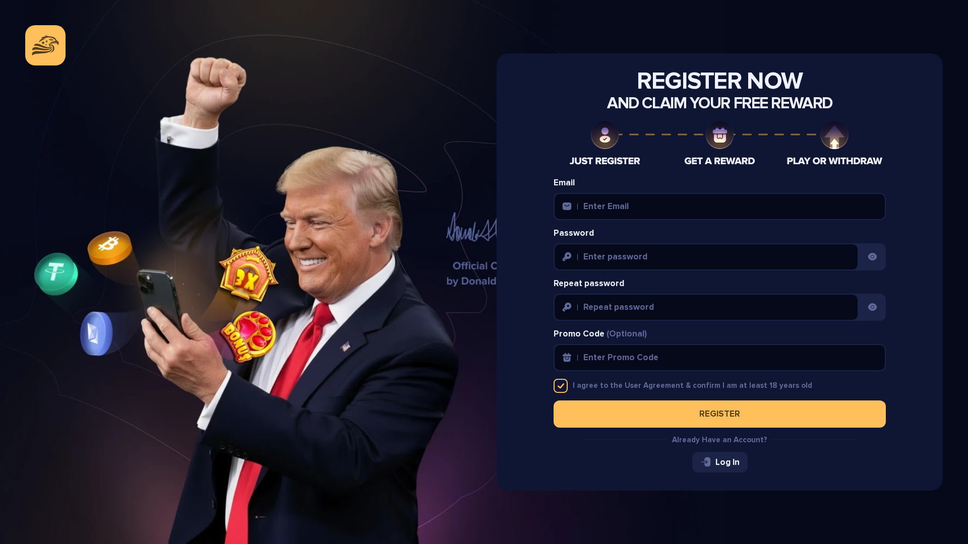 Screenshot of dtcasino.io