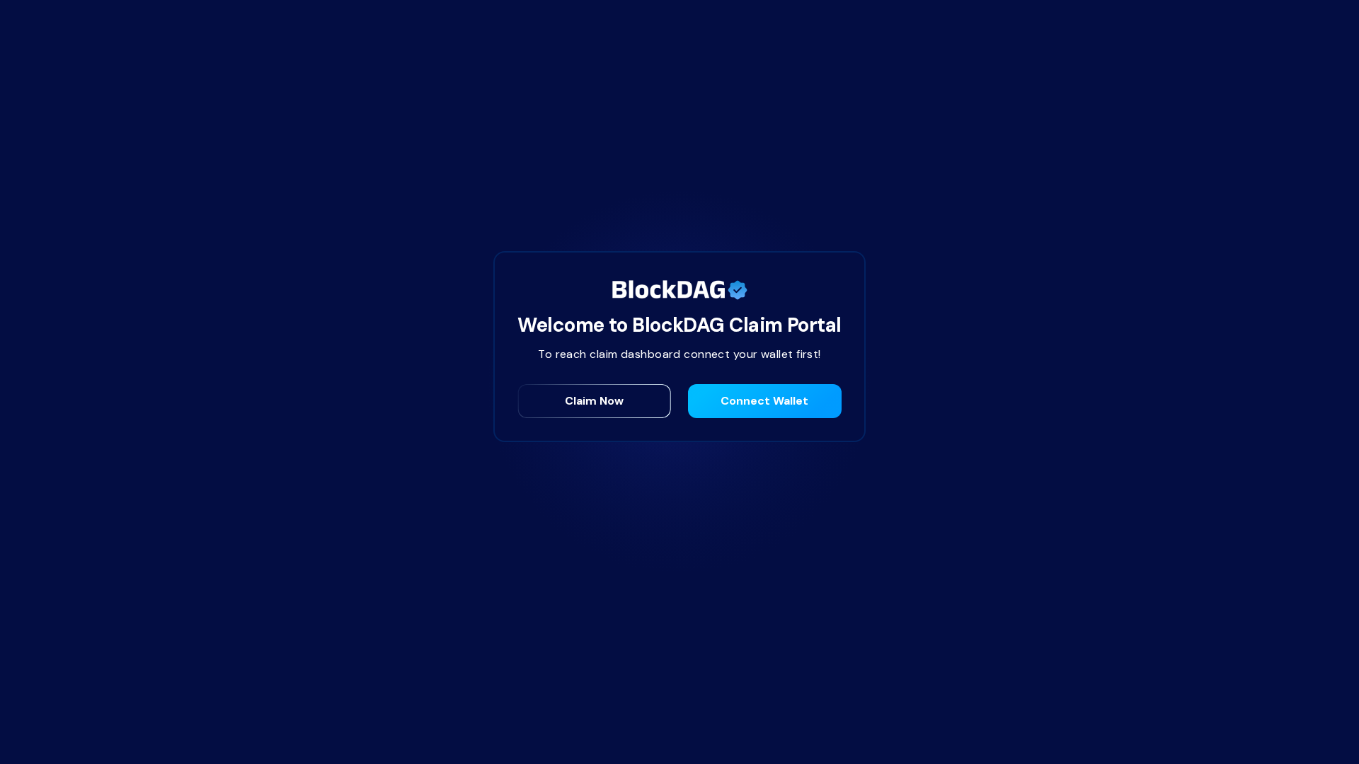 Screenshot of claim-portal-open.pages.dev