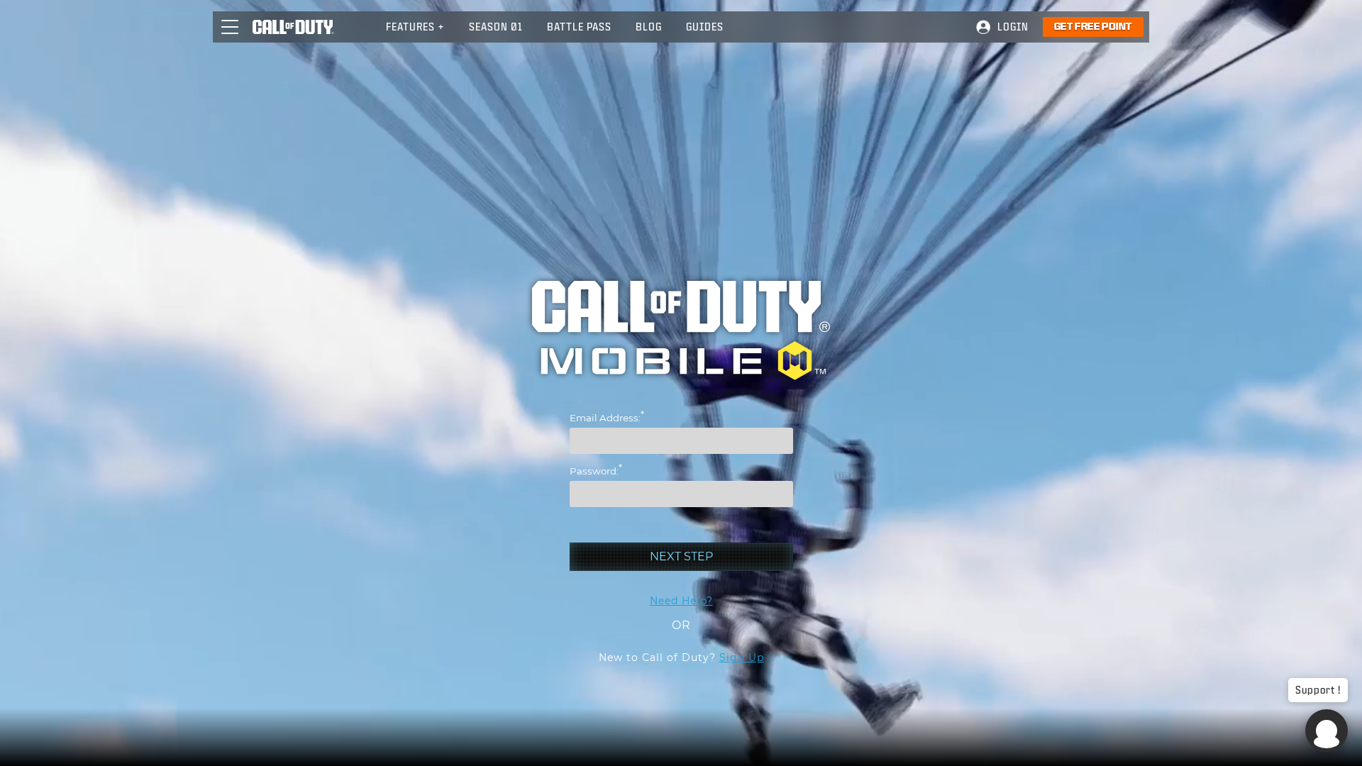 Screenshot of giftfreecp.top