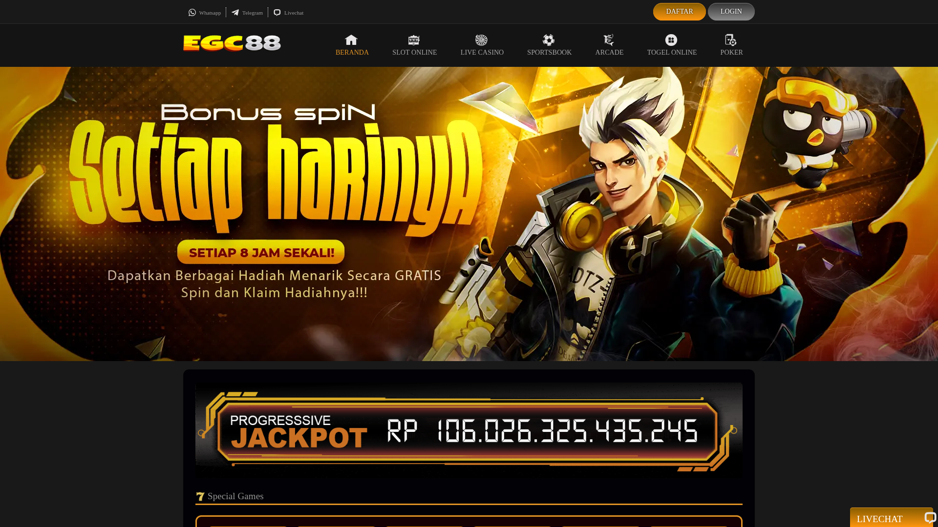 Screenshot of egc88.org