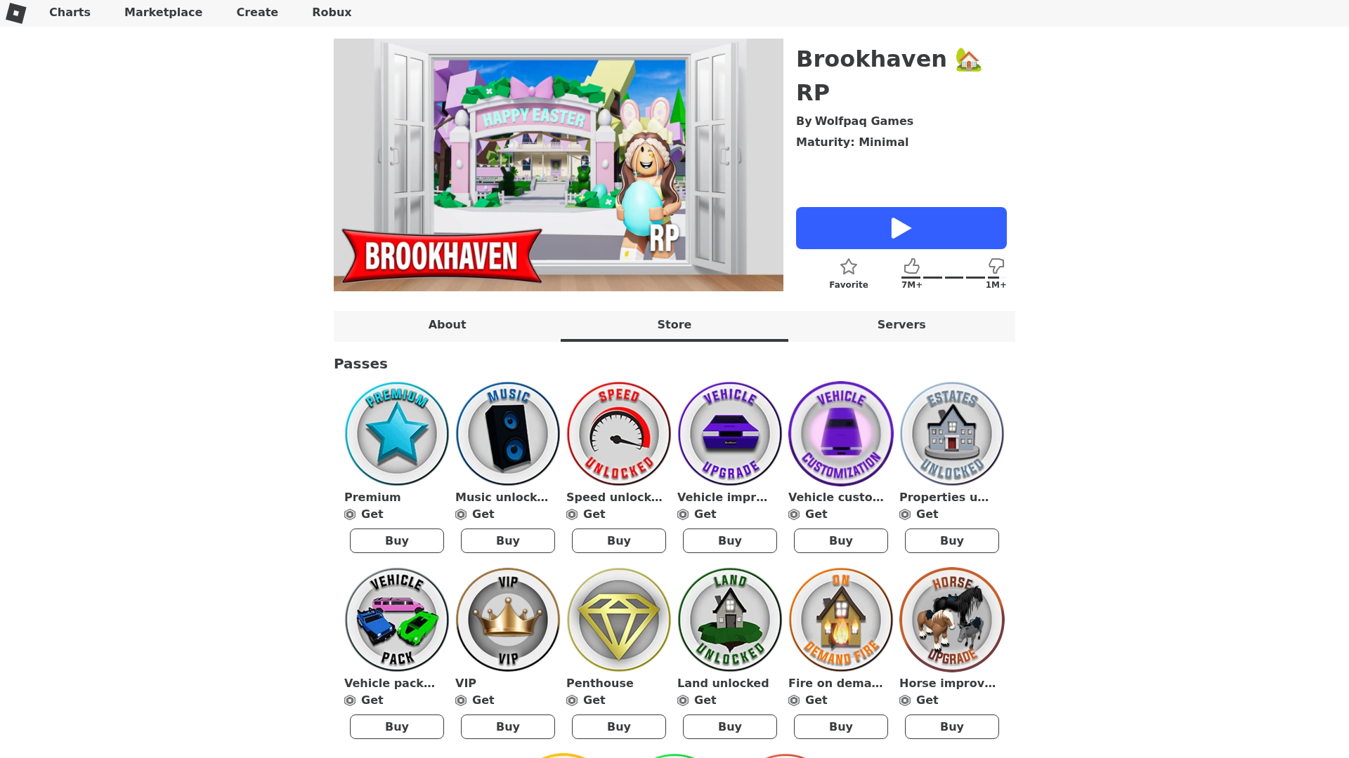 Screenshot of brookhavenrp.site