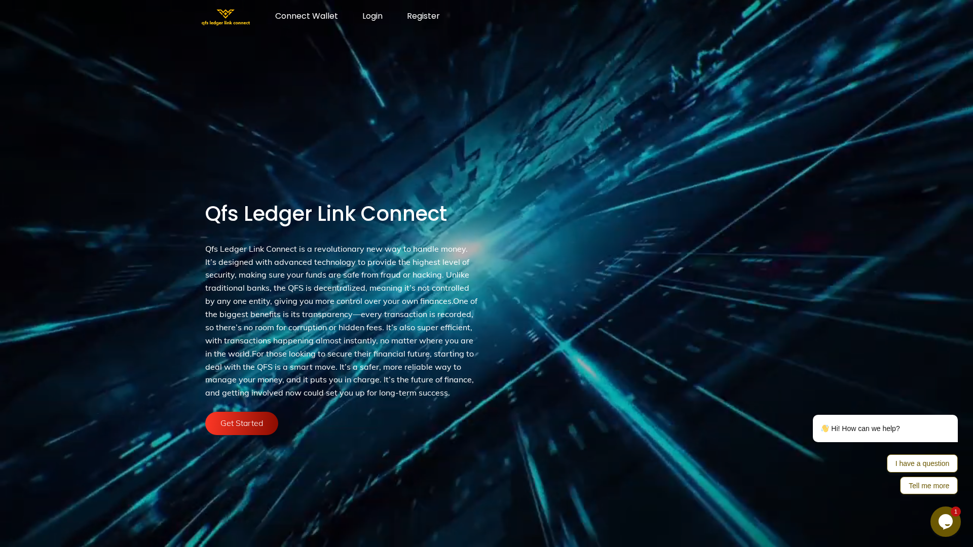Screenshot of bitvaultchain.com