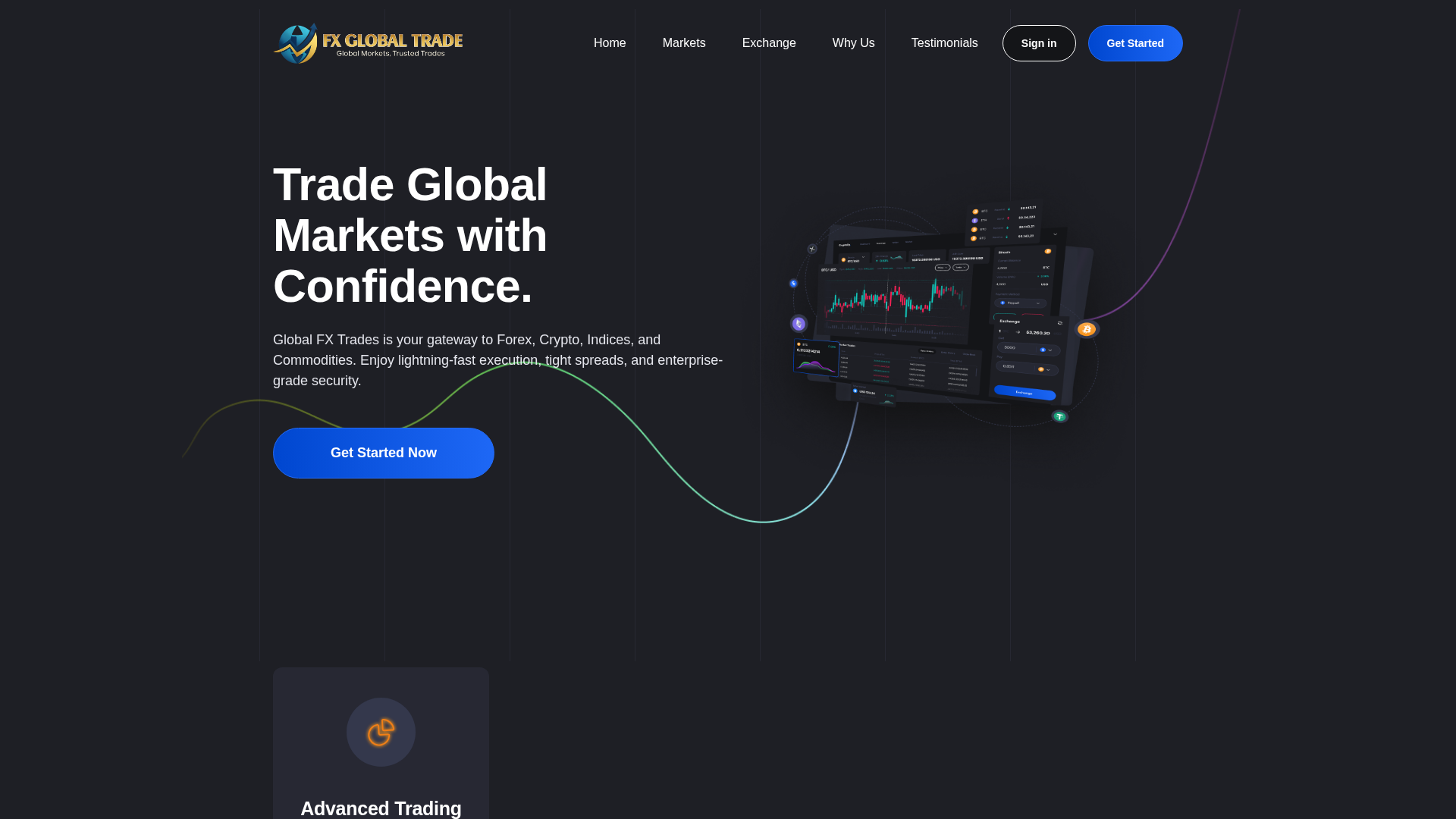 Screenshot of globalfxtrades.net