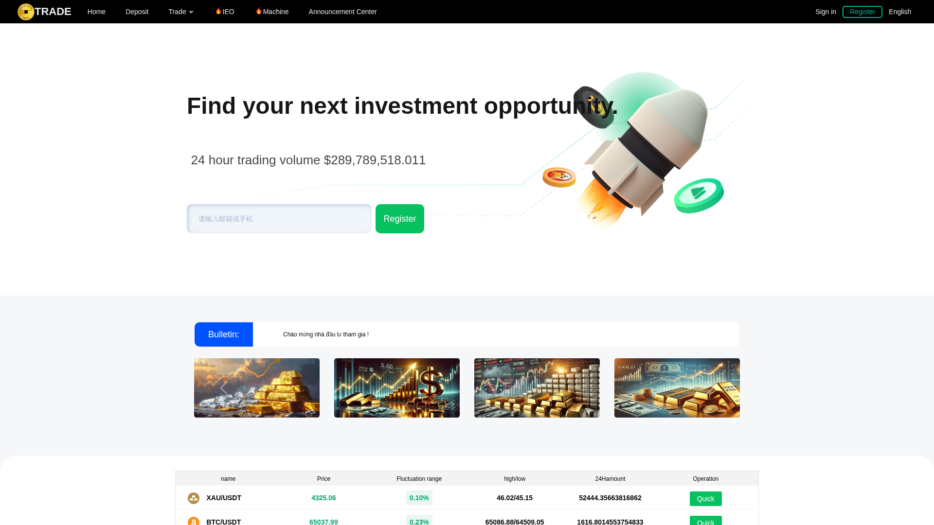 Screenshot of my1.finance