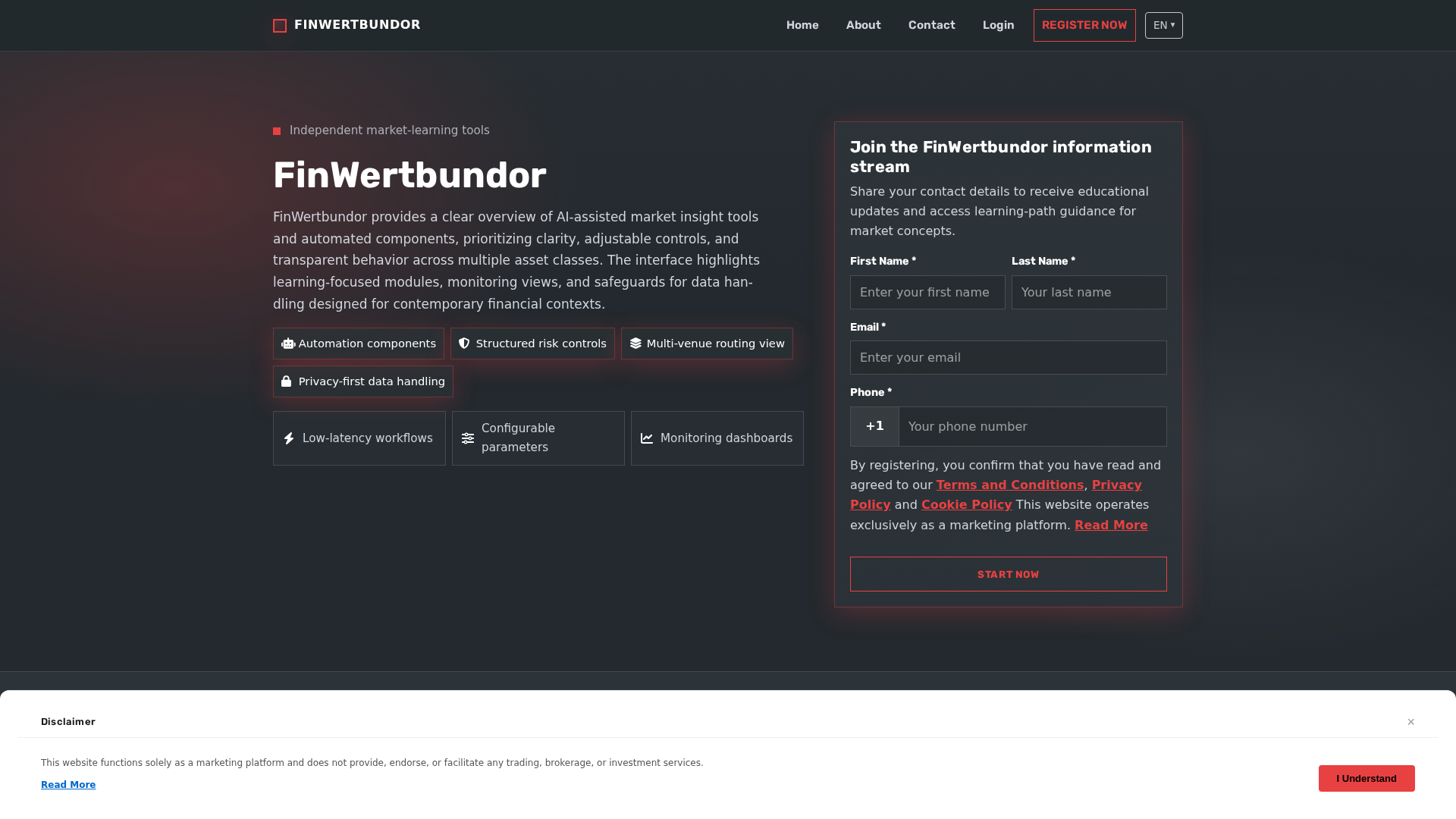Screenshot of finwertbundor-software.com