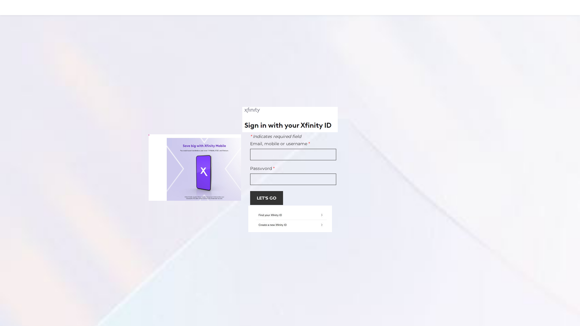 Screenshot of xfinitycomcas001.weebly.com