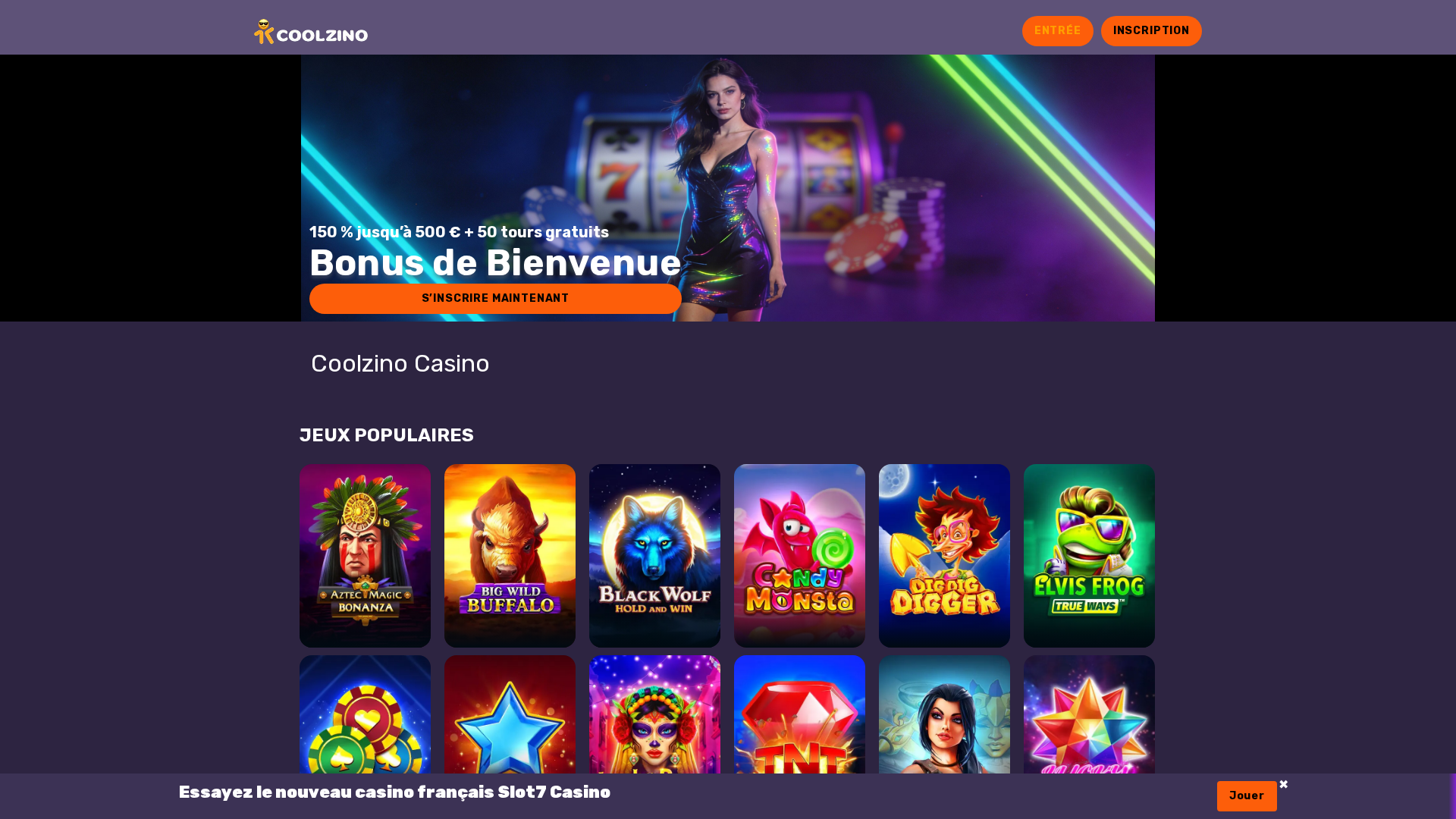 Screenshot of coolzino-france1.com