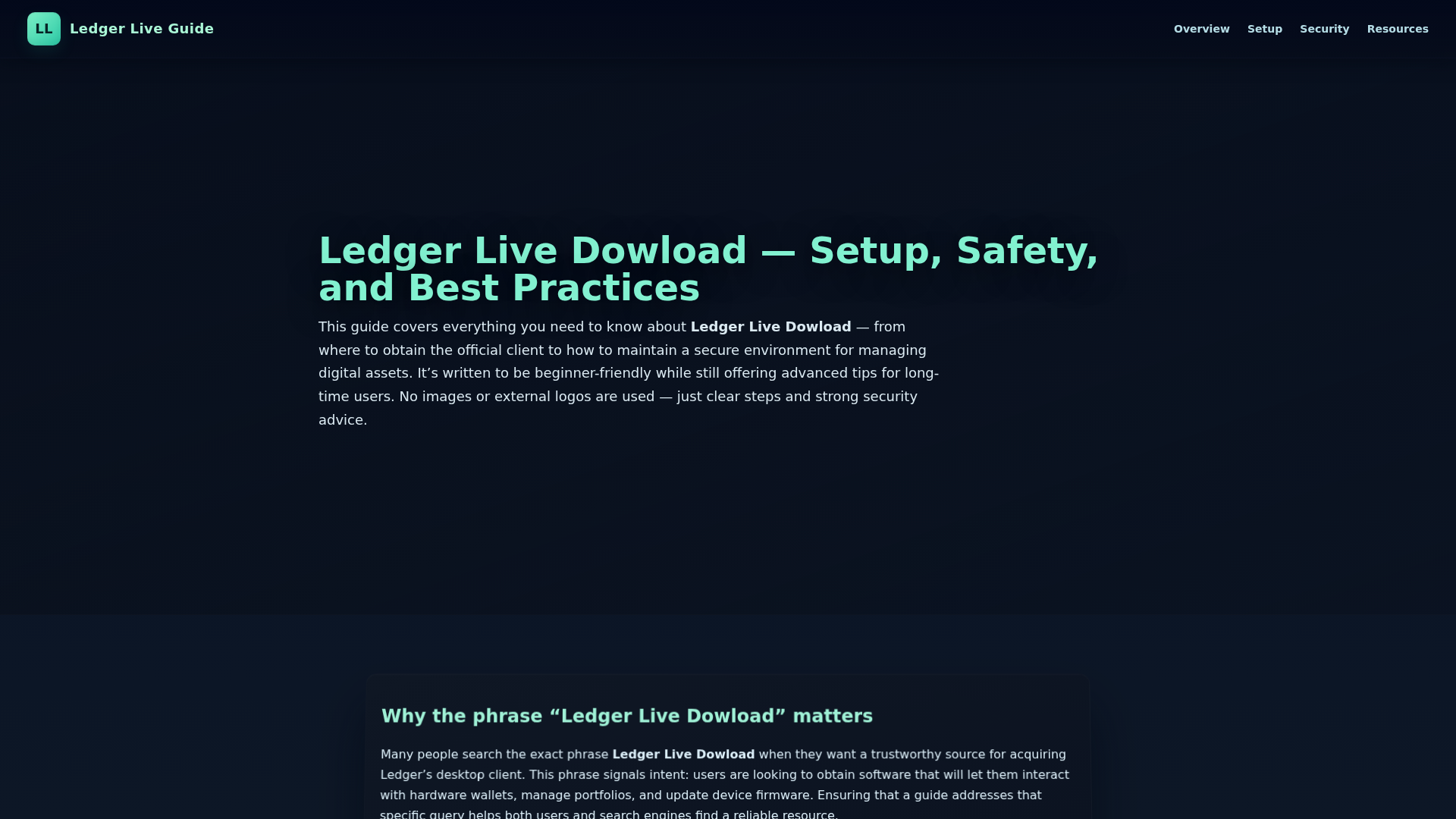 Screenshot of dowload-eng-ledgor.pages.dev