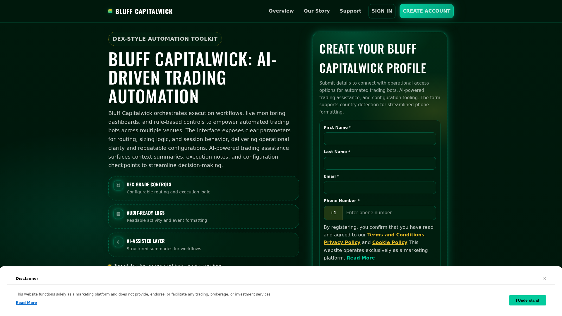 Screenshot of bluffcapitalwick.shop