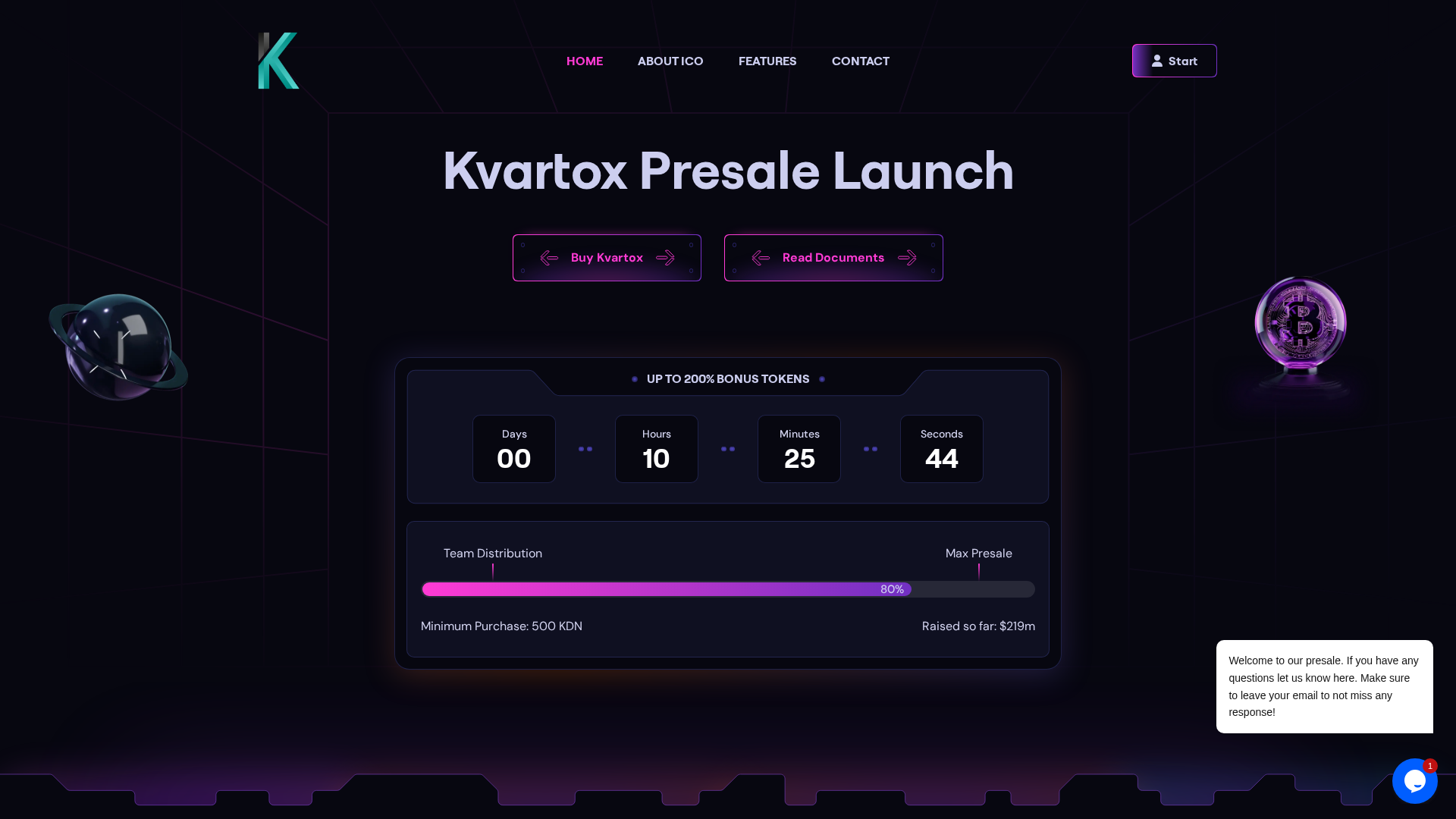 Screenshot of kvartox.com