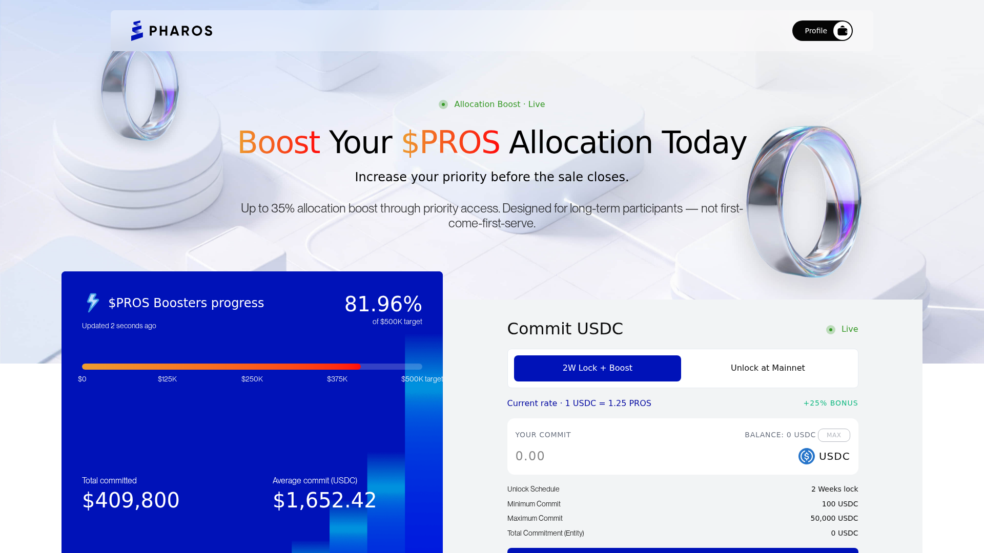 Screenshot of pharosnetwork-tge.com