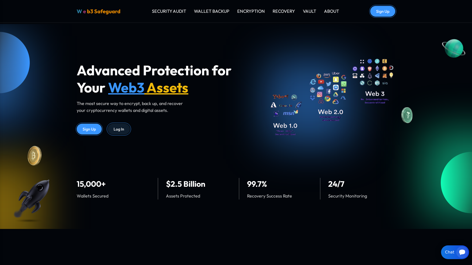 Screenshot of web3safeguard.com