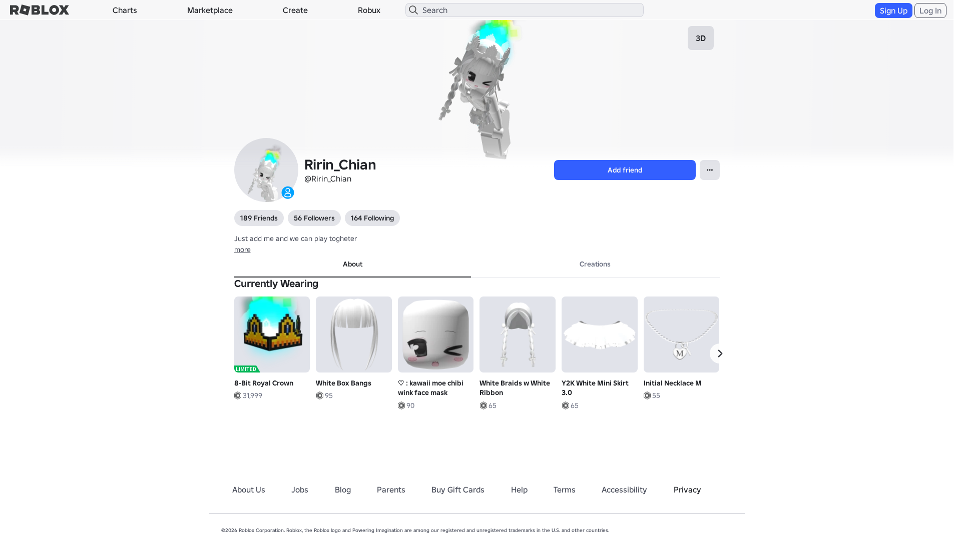 Screenshot of www.roblox.com.am
