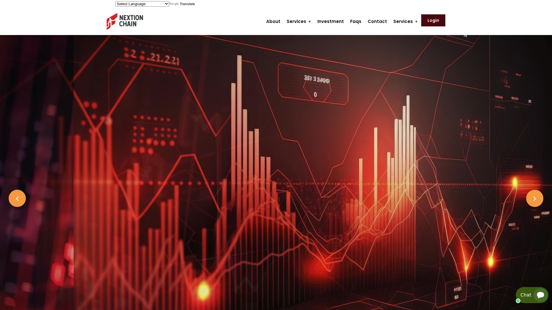 Screenshot of nextionchain.ltd