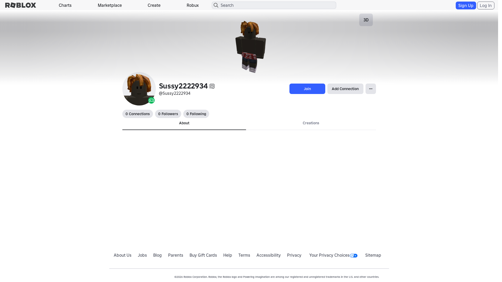 Screenshot of www.roblox.com.bi