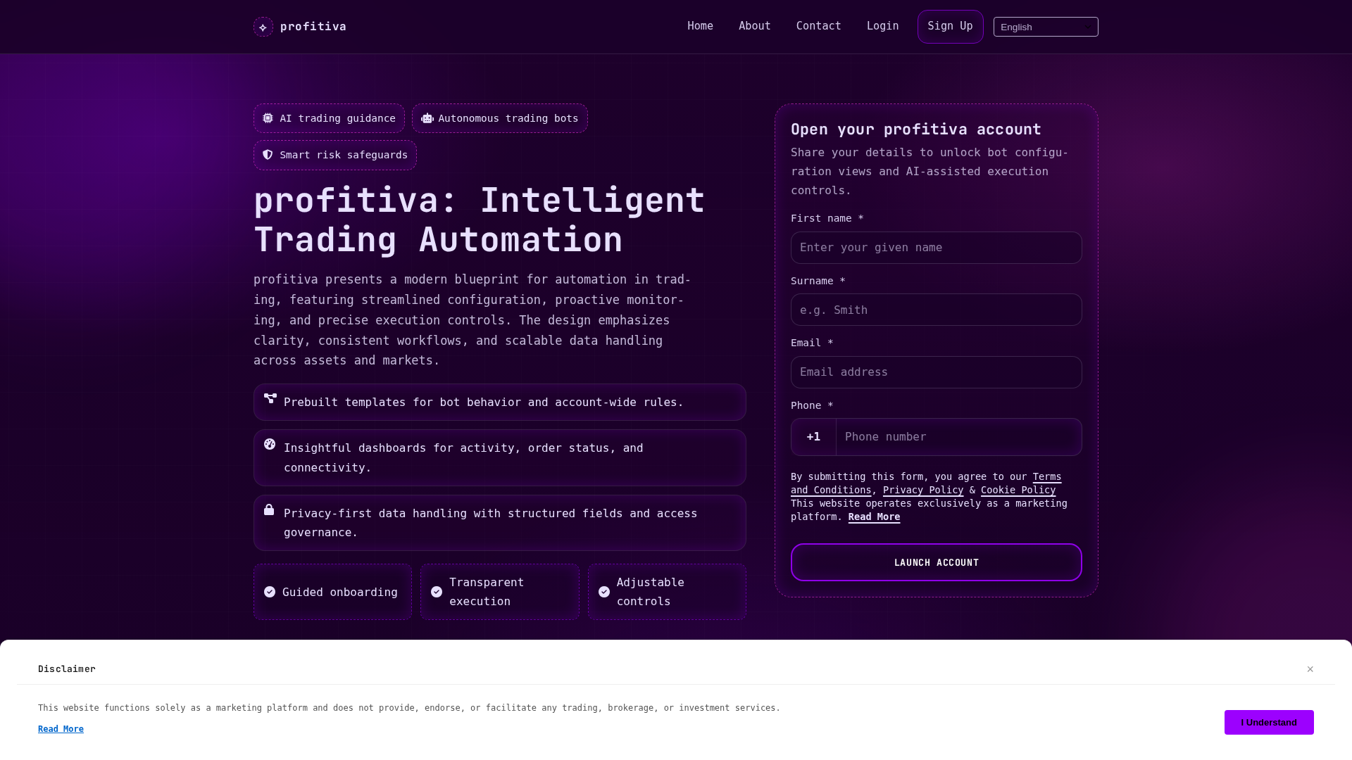Screenshot of profitiva.digital