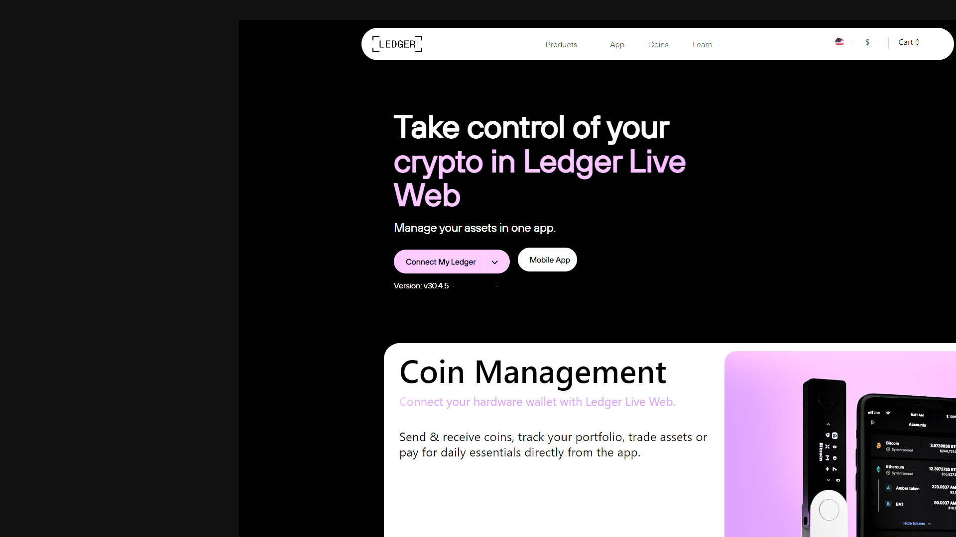 Screenshot of logn-us-ladgr.pages.dev