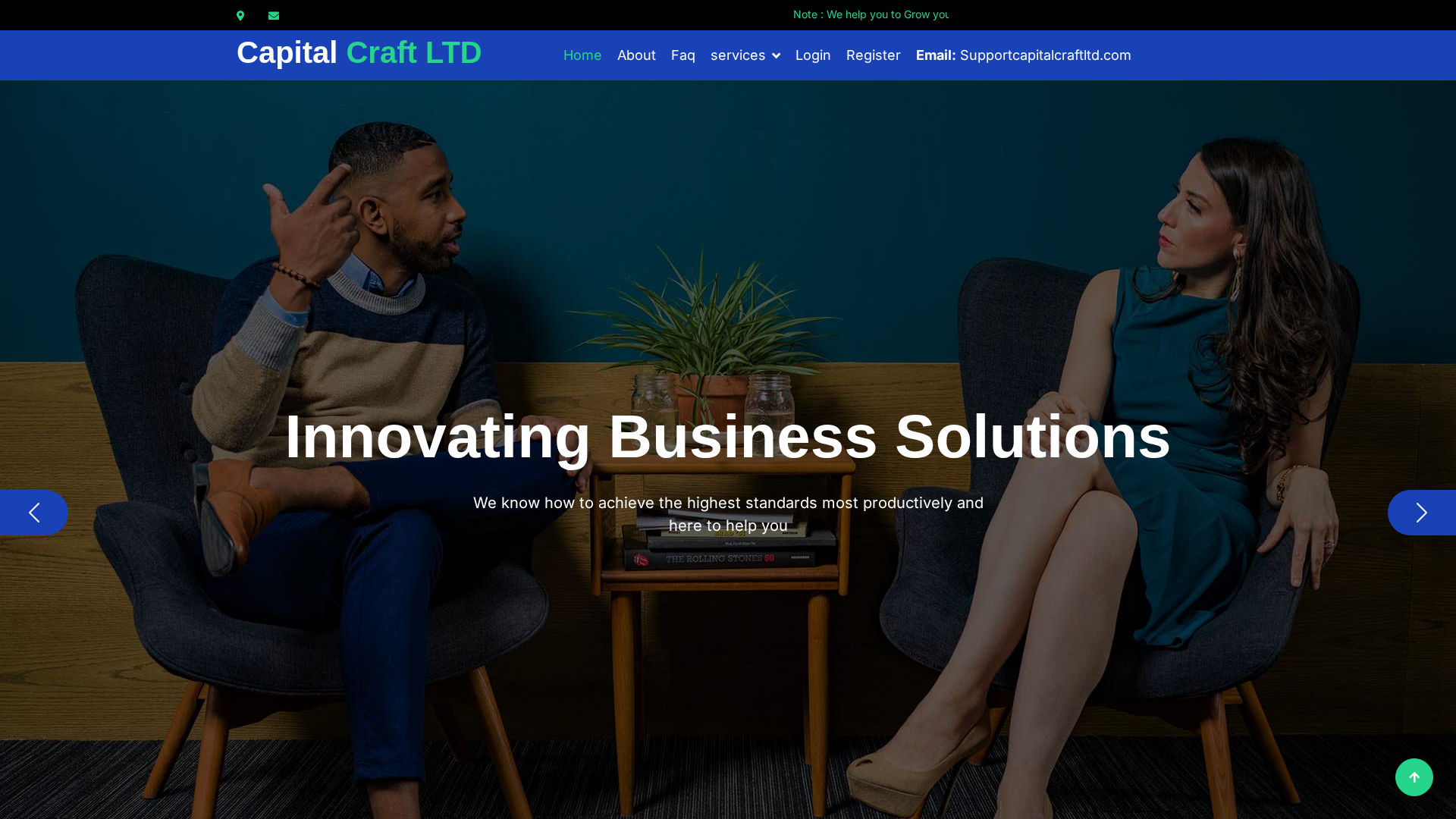 Screenshot of capitalcraftltd.com