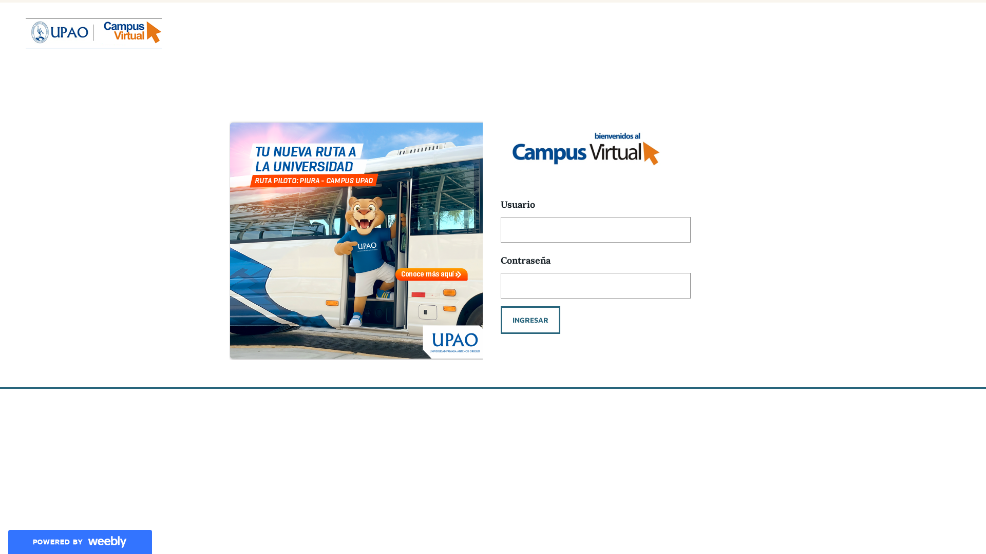 Screenshot of upao-pe.weebly.com