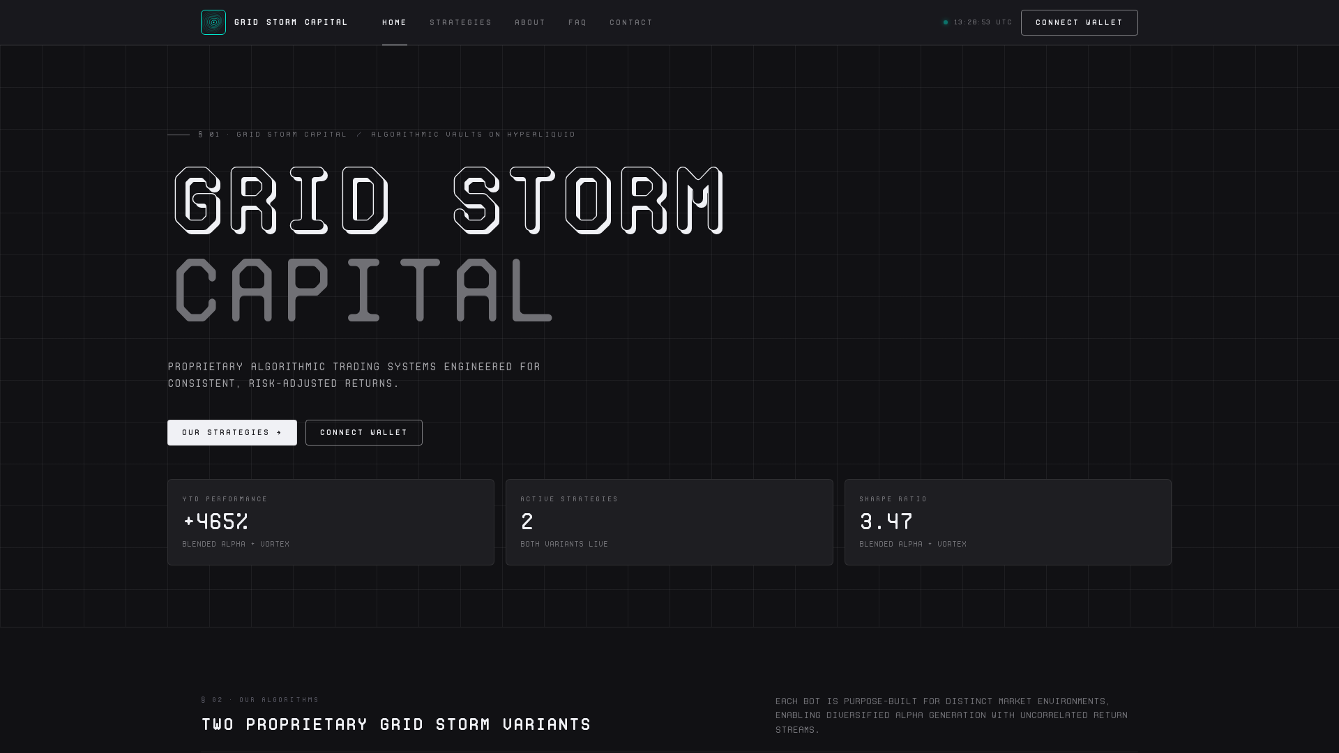 Screenshot of gridstormcapital.com
