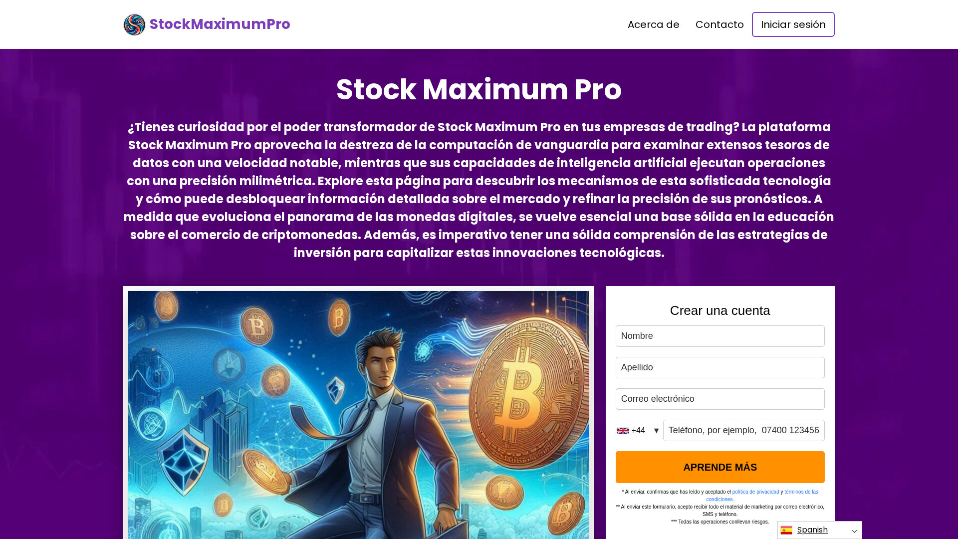 Screenshot of stockmaximumpro.app