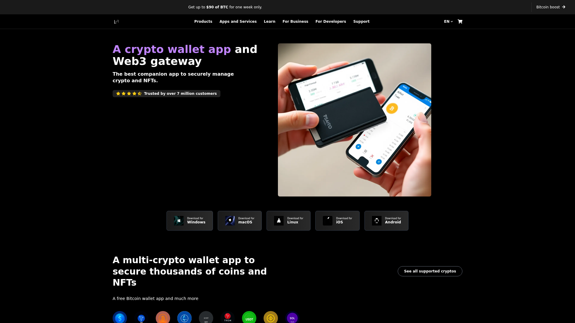 Screenshot of secure-live-ledgr.pages.dev