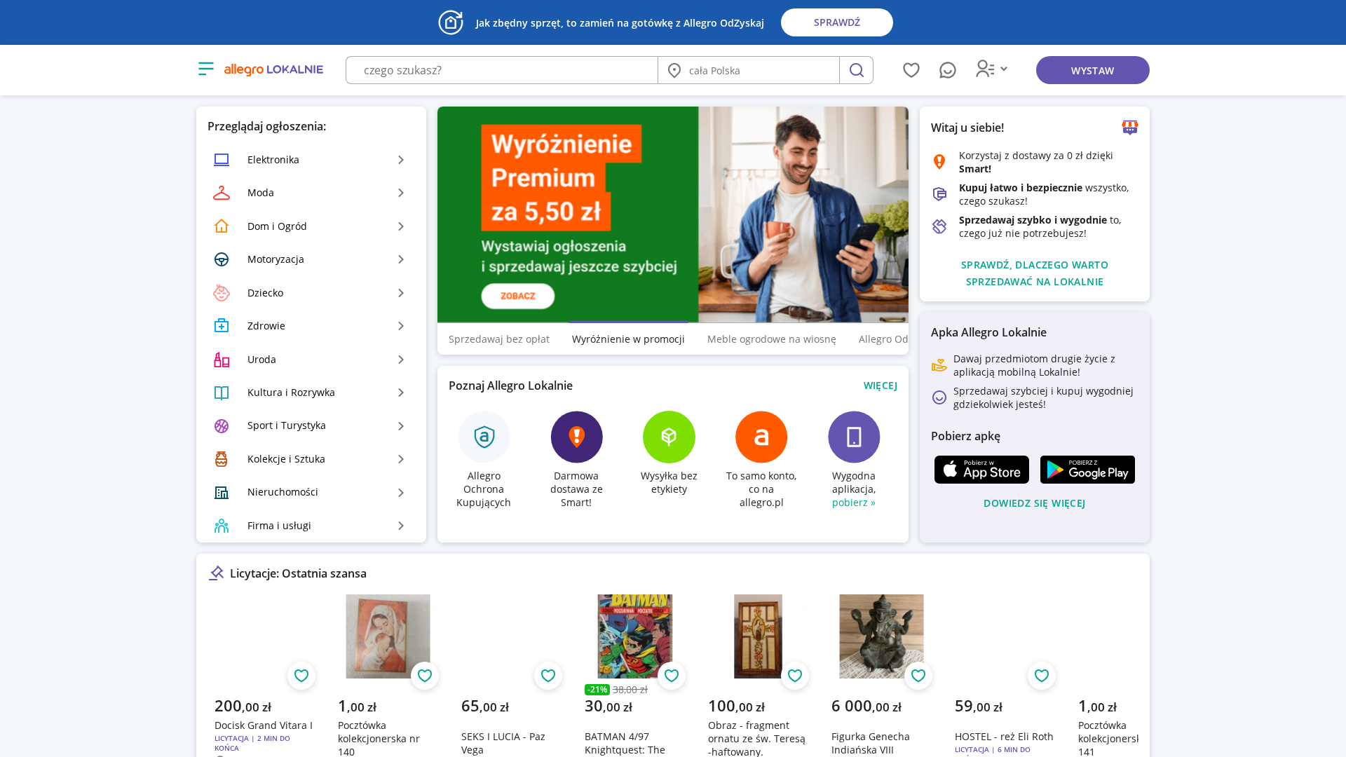 Screenshot of allegrolokalnie.lokalna-oferta92.sbs