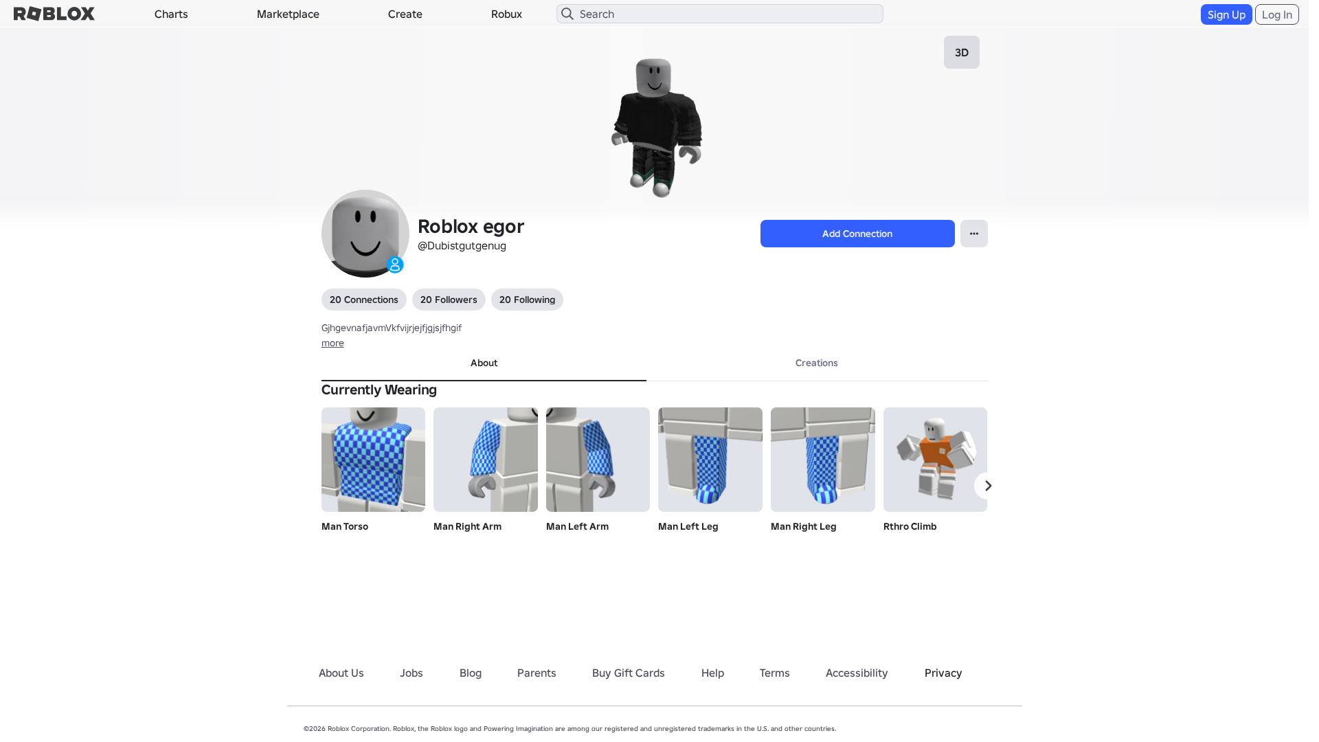 Screenshot of www.roblox.com.ml